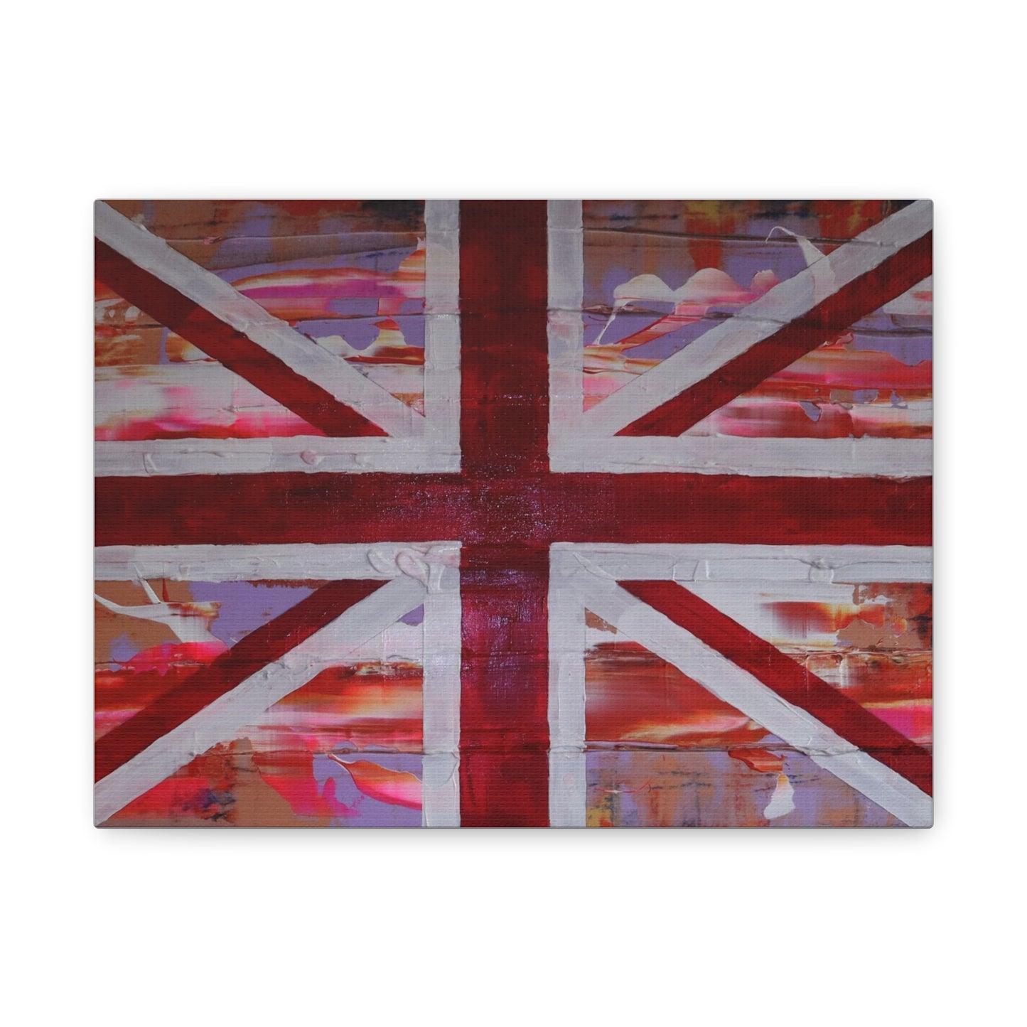 Union Jack is back! by Norman Barrett Matte Canvas Wall Art