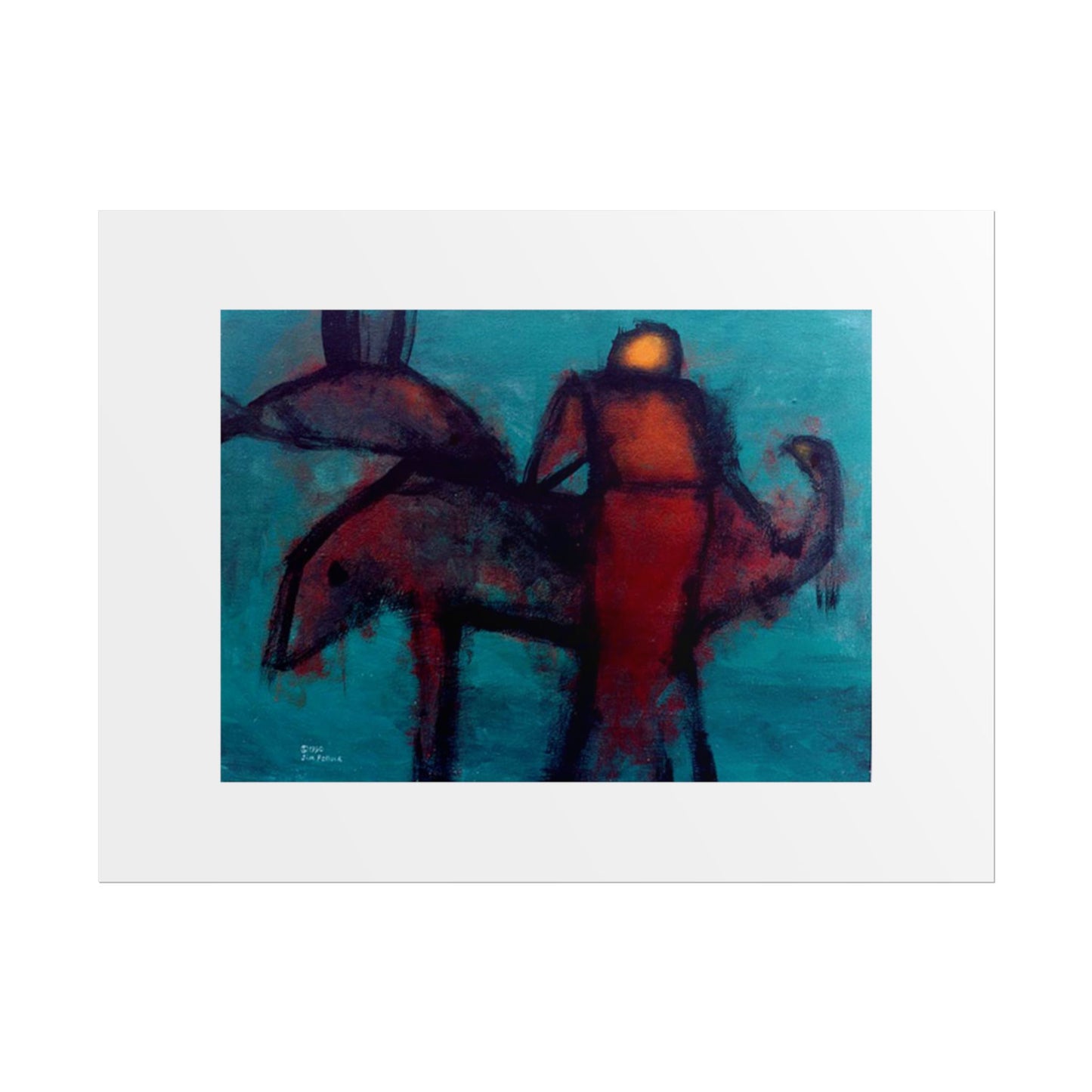 Dominion (Acrylic) by James Pollock Wall Art Print