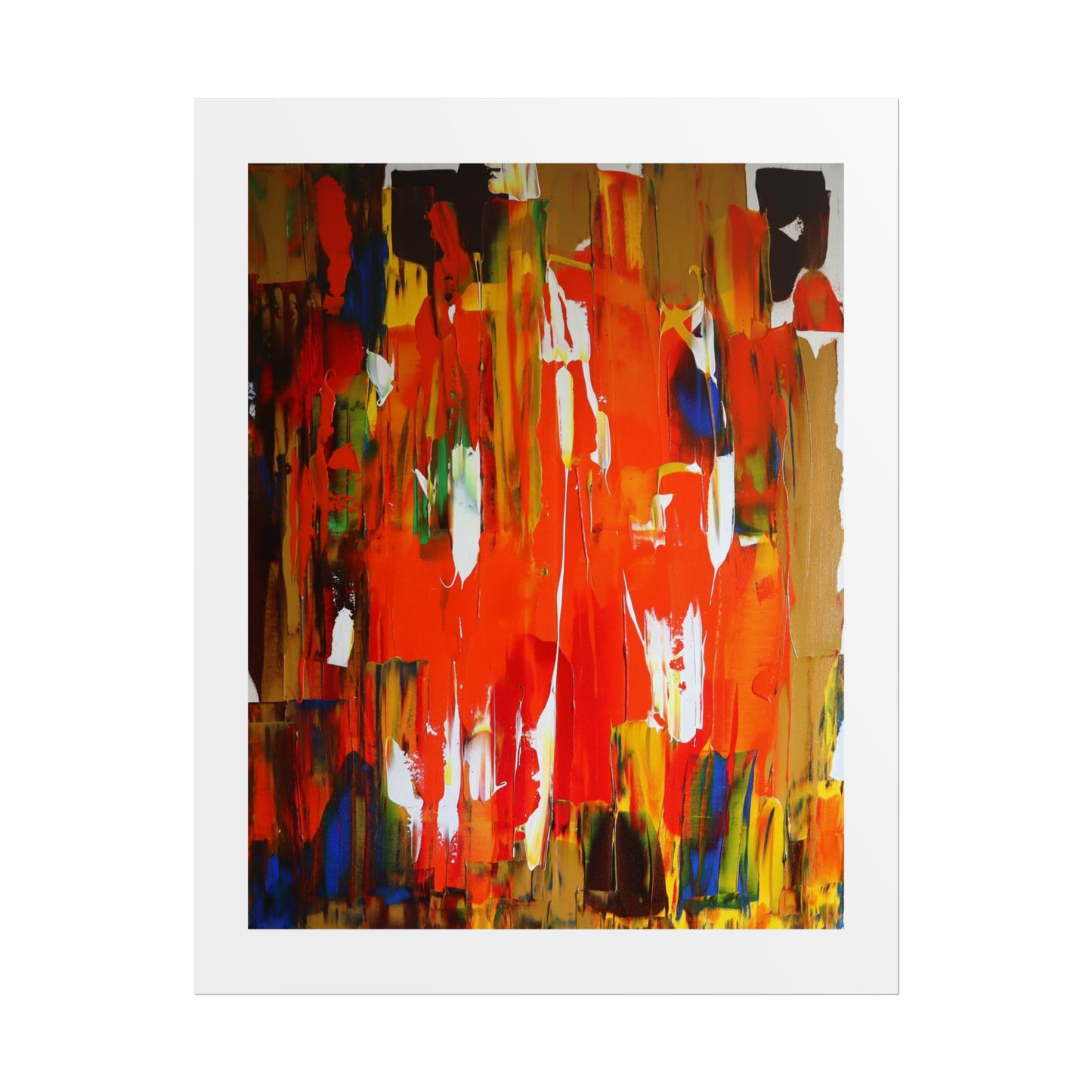 Burn baby burn by Norman Barrett Wall Art Print