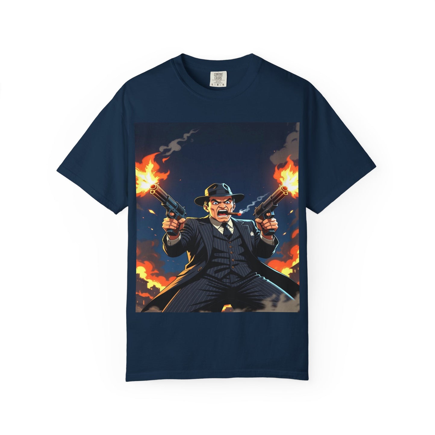 Gangster T‑Shirt — Vintage Outlaw Graphic Tee