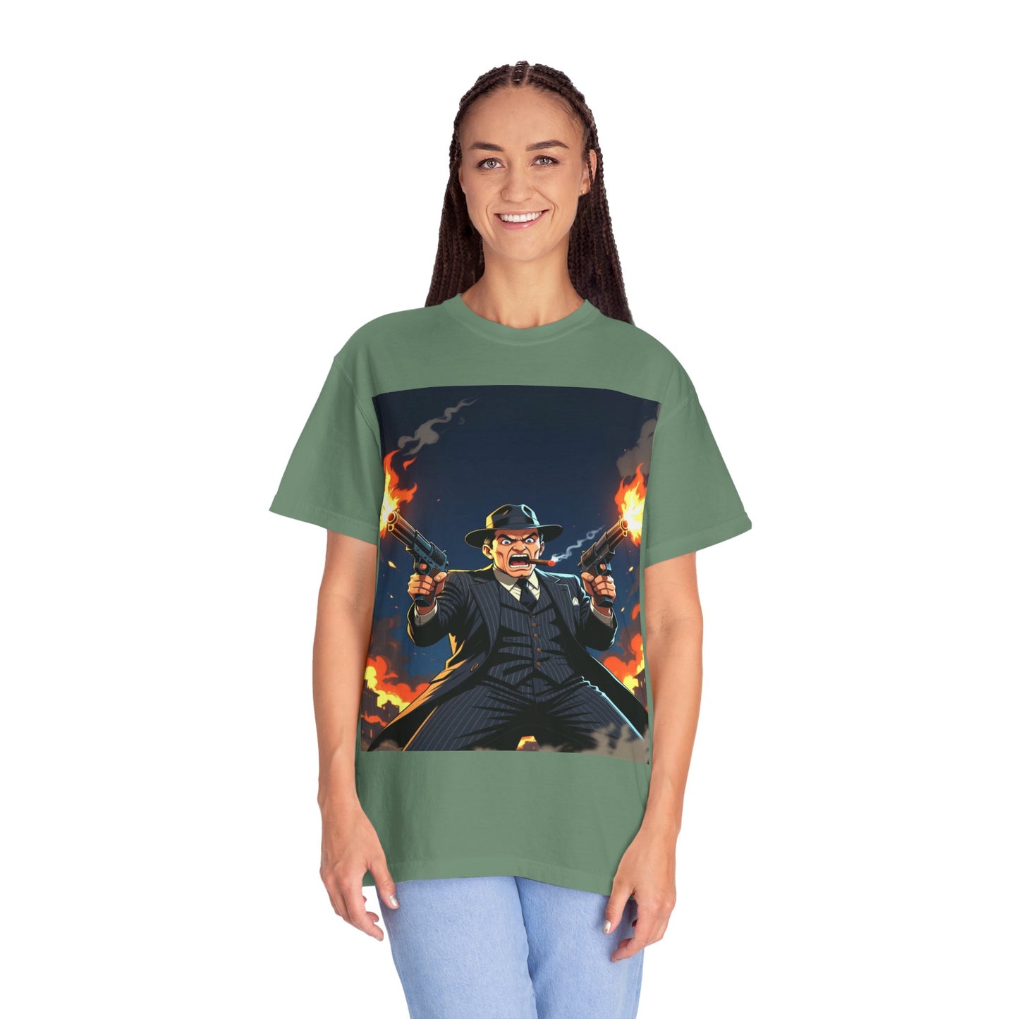 Gangster T‑Shirt — Vintage Outlaw Graphic Tee