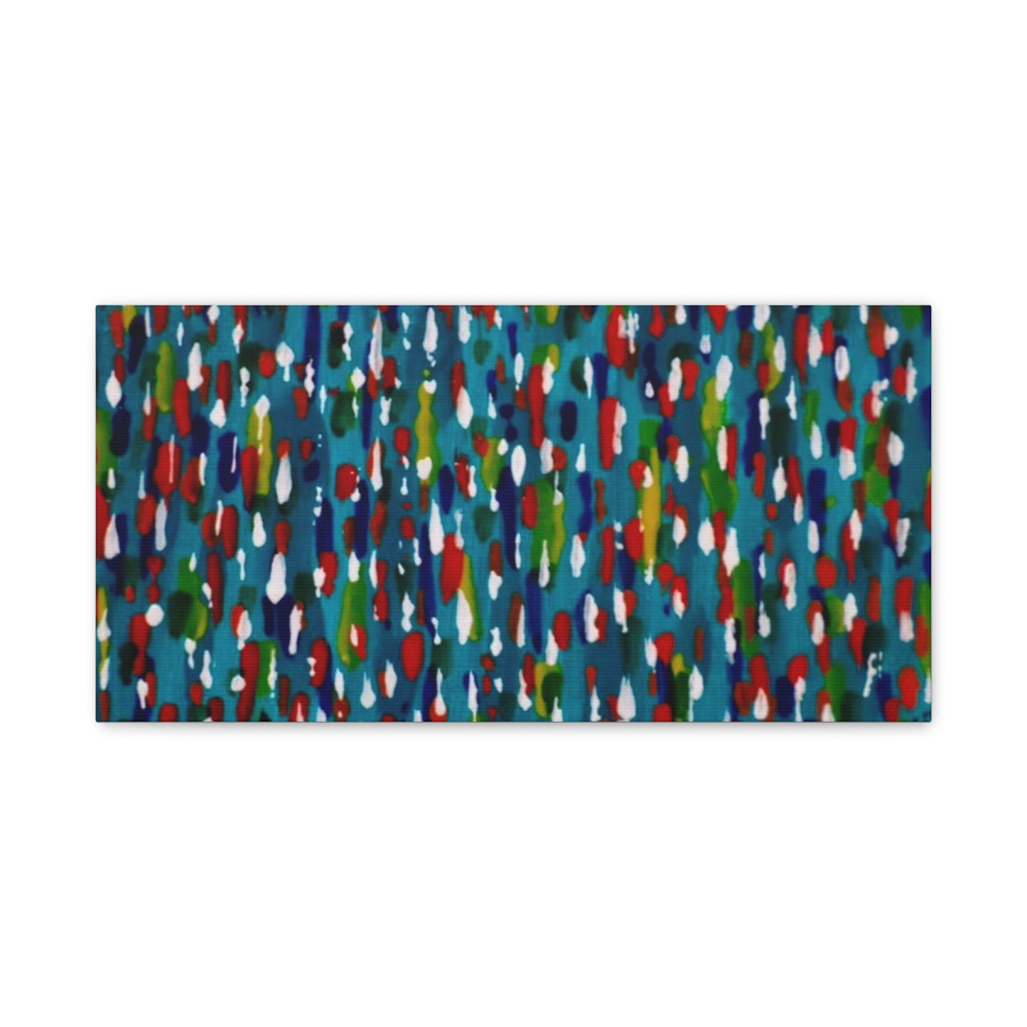 Colours Of The Soul Reflecting On Water by Ariel Chavarro Avila Matte Canvas Wall Art
