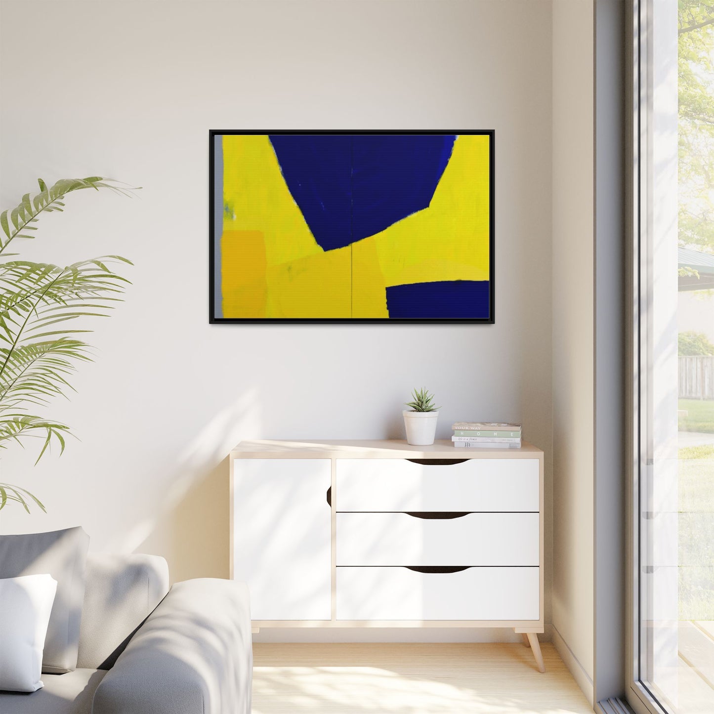 Lantenhammer by Lageplan Atelier Framed Modern Wall Art