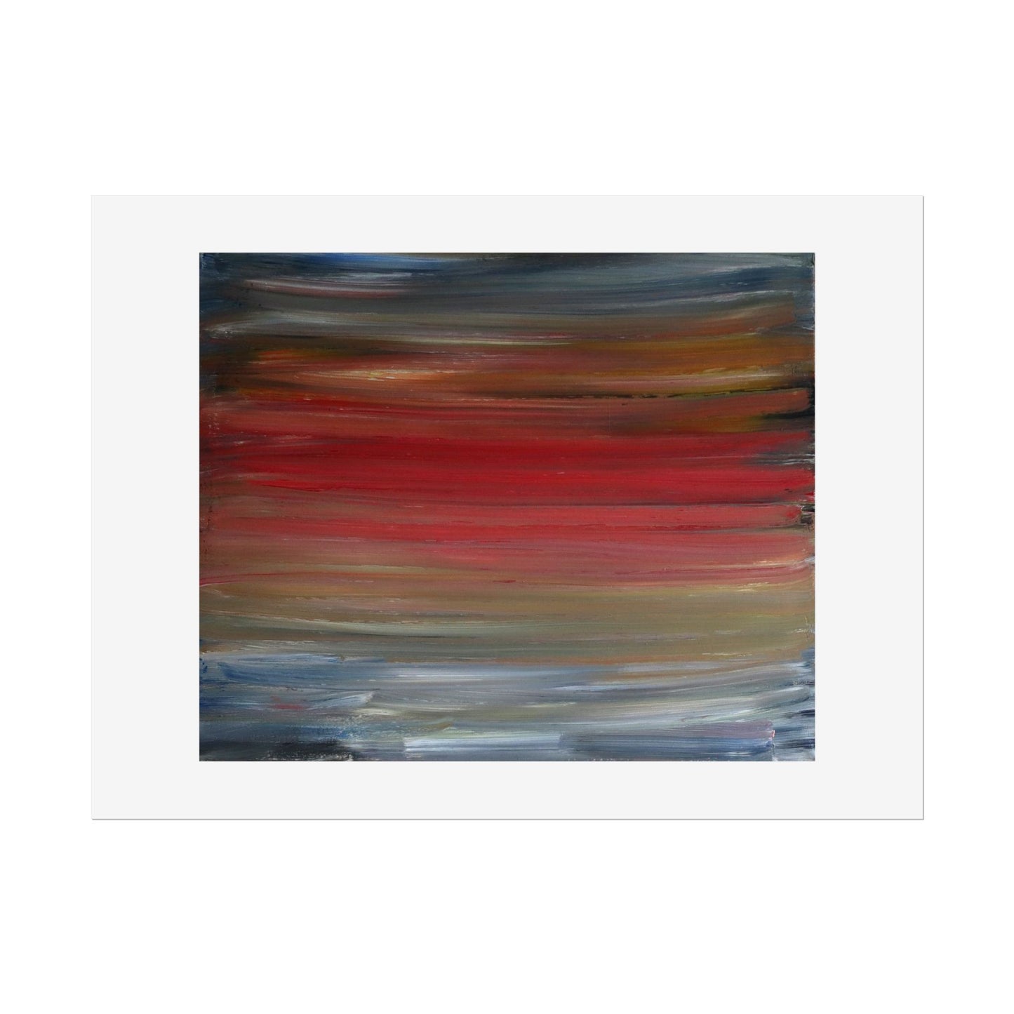 Misty morning by Norman Barrett Wall Art Print