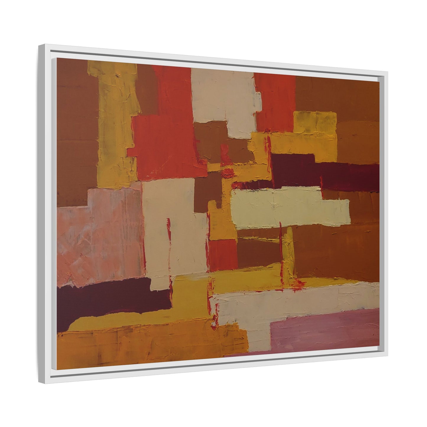 Tableau Confusion by Nicolae Calancea Framed Canvas Wall Art Print