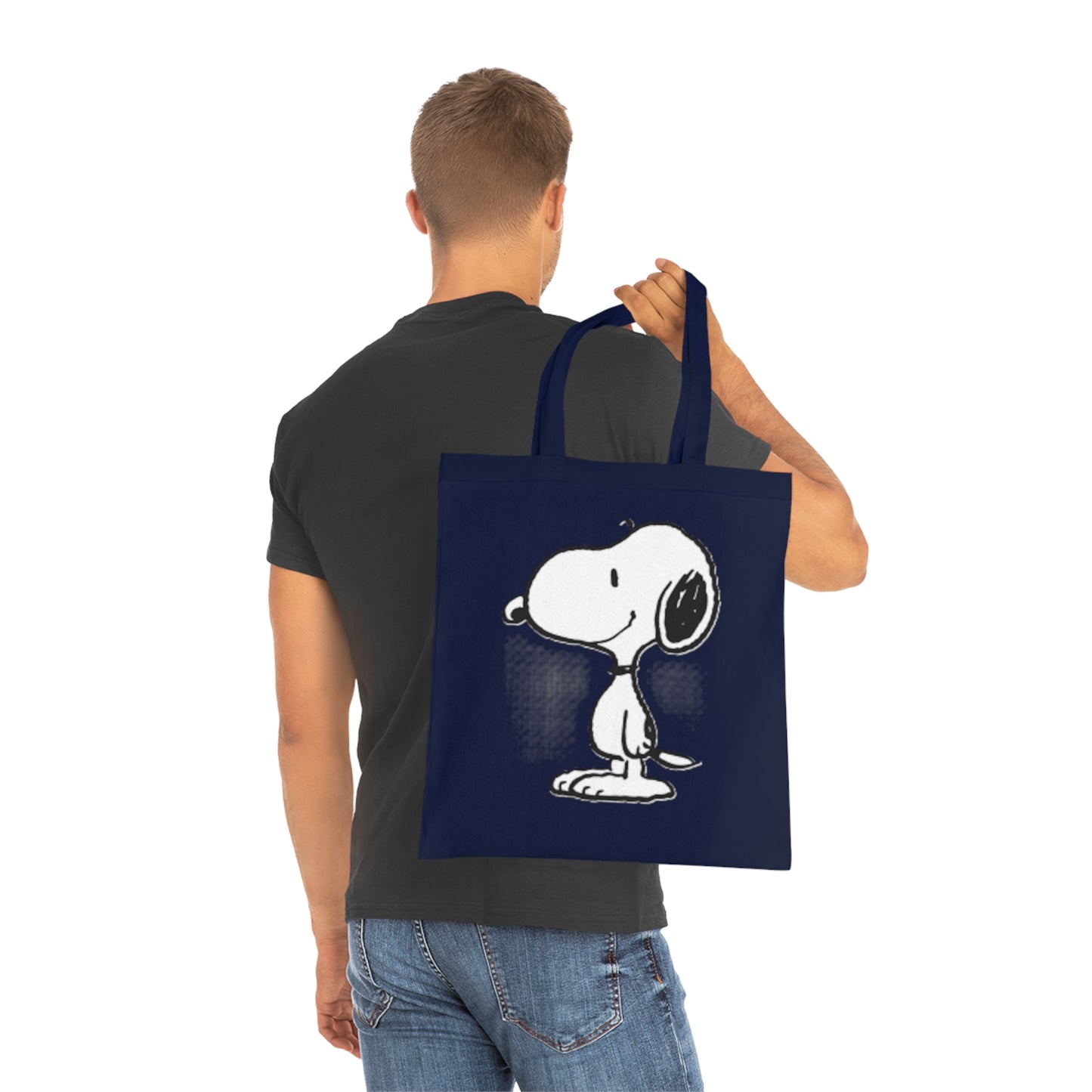 Classic Snoopy Cotton Tote Bag – Retro Peanuts Character Tote