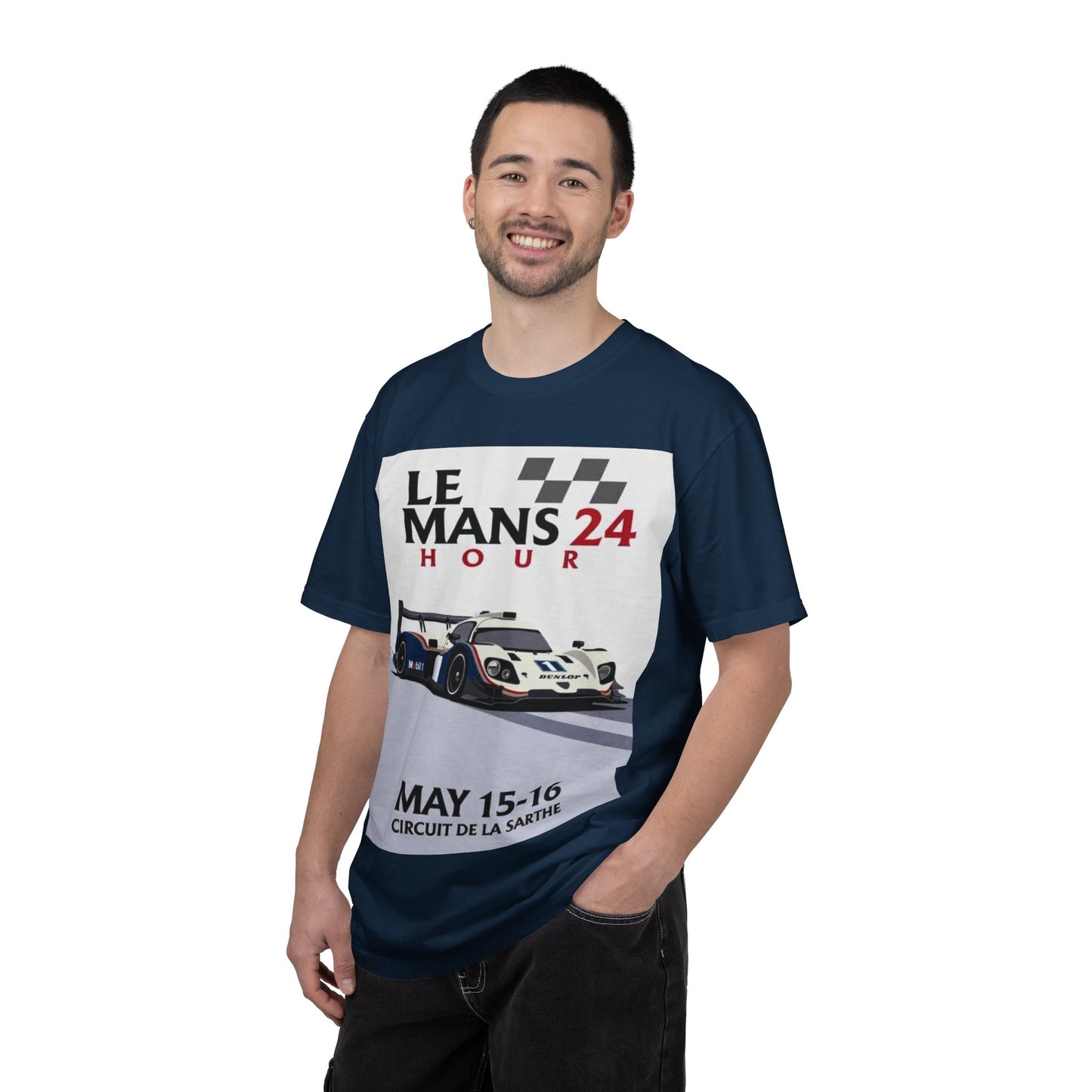 Le Mans 24 Hour Racing Poster T-Shirt — May 15-16 Circuit de la Sarthe