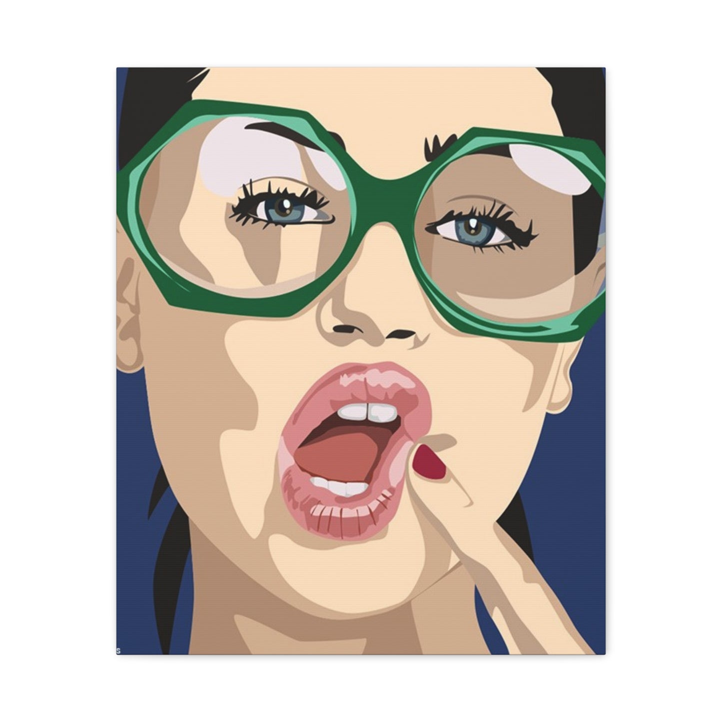 Vivid 2 by Orit Fuchs Matte Stretched Canvas Wall Art