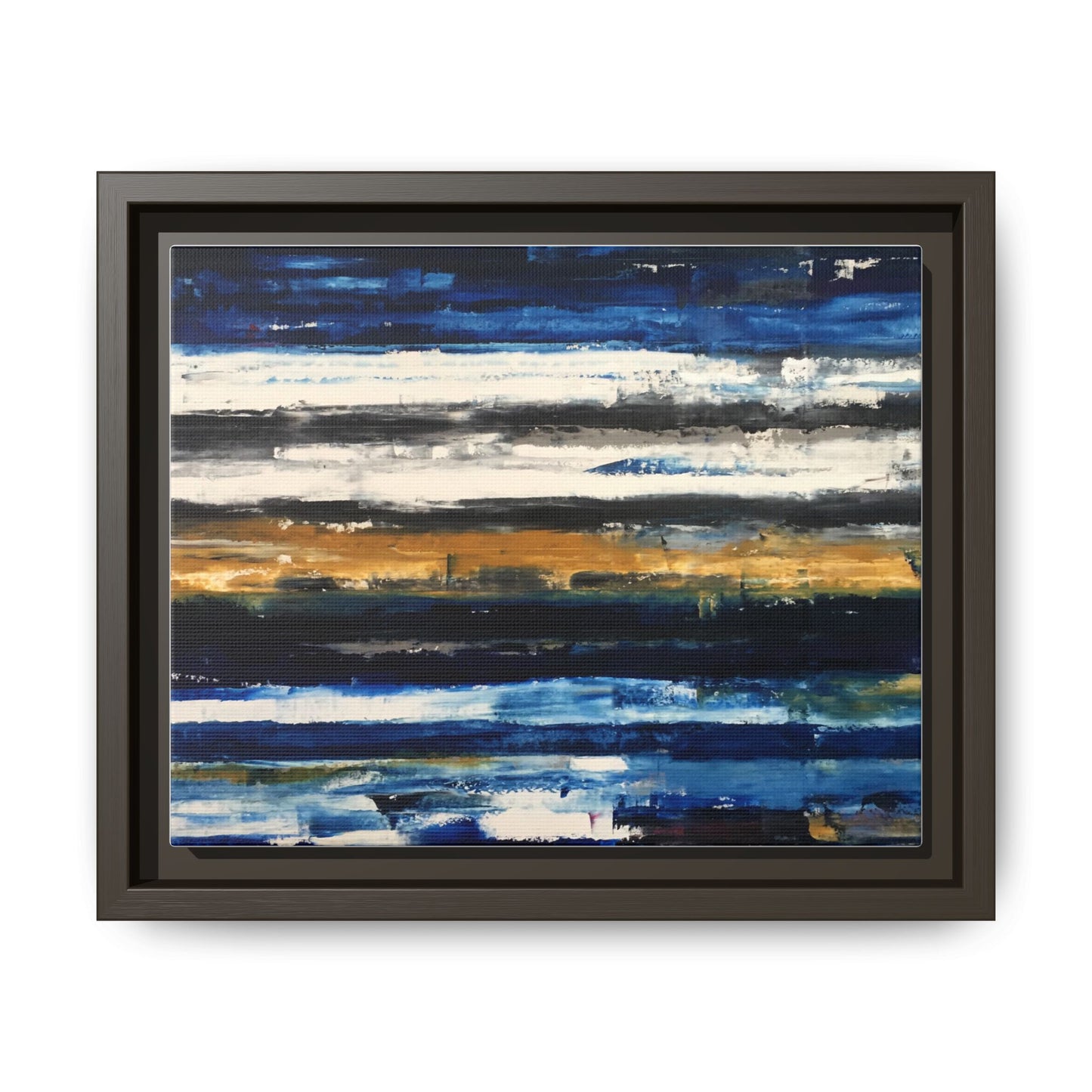Tiny Buddha by Todd Williamson Framed Matte Canvas Abstract  Wall Art