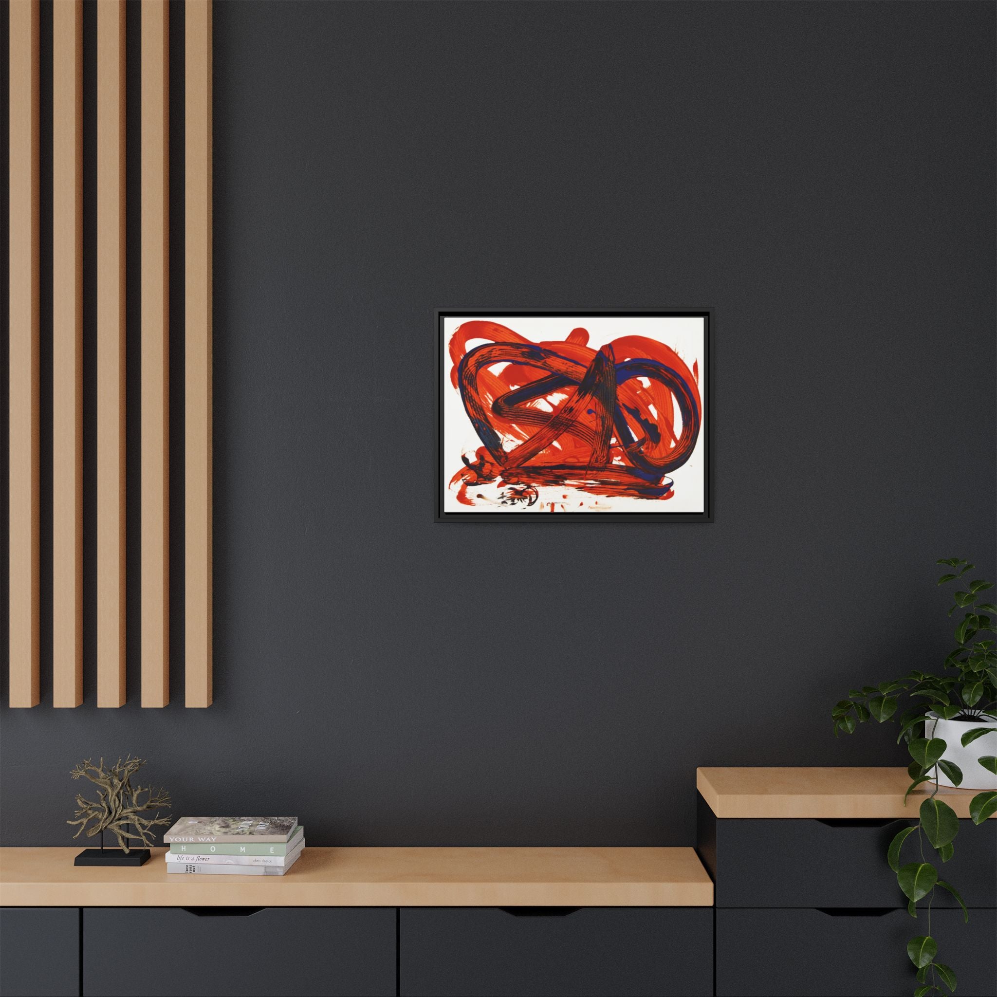 Barito 0138 by Heinz Hachel Matte Canvas Framed Wall Art