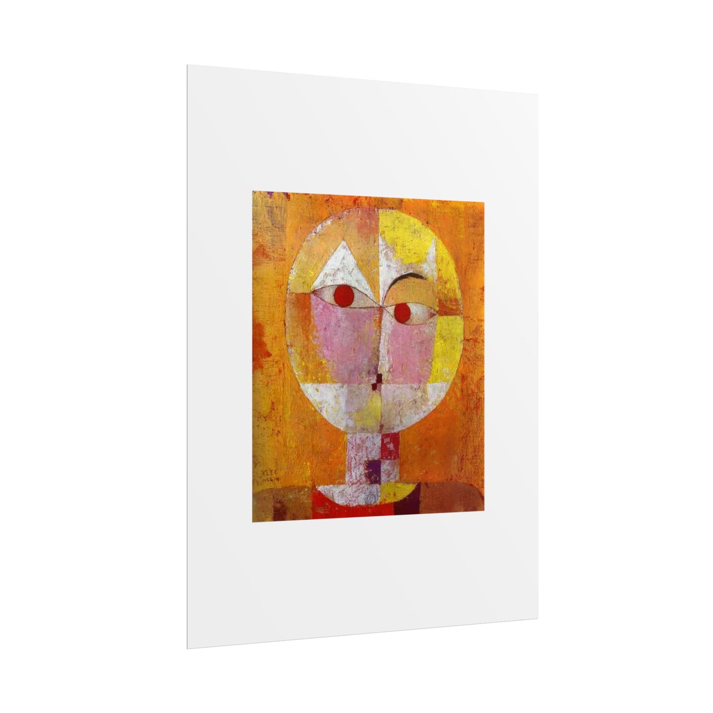 Senecio II by Paul Klee Wall Art Print