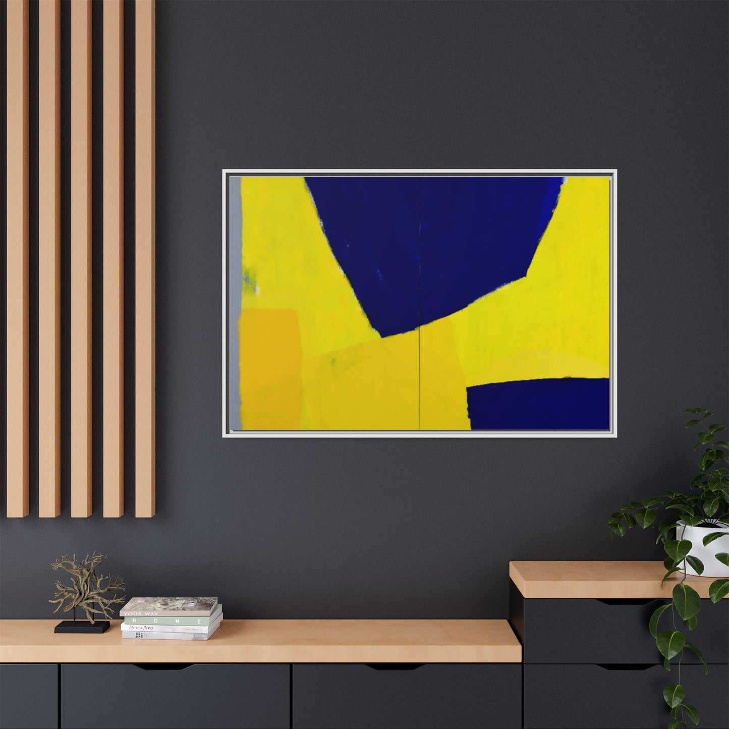 Lantenhammer by Lageplan Atelier Framed Modern Wall Art
