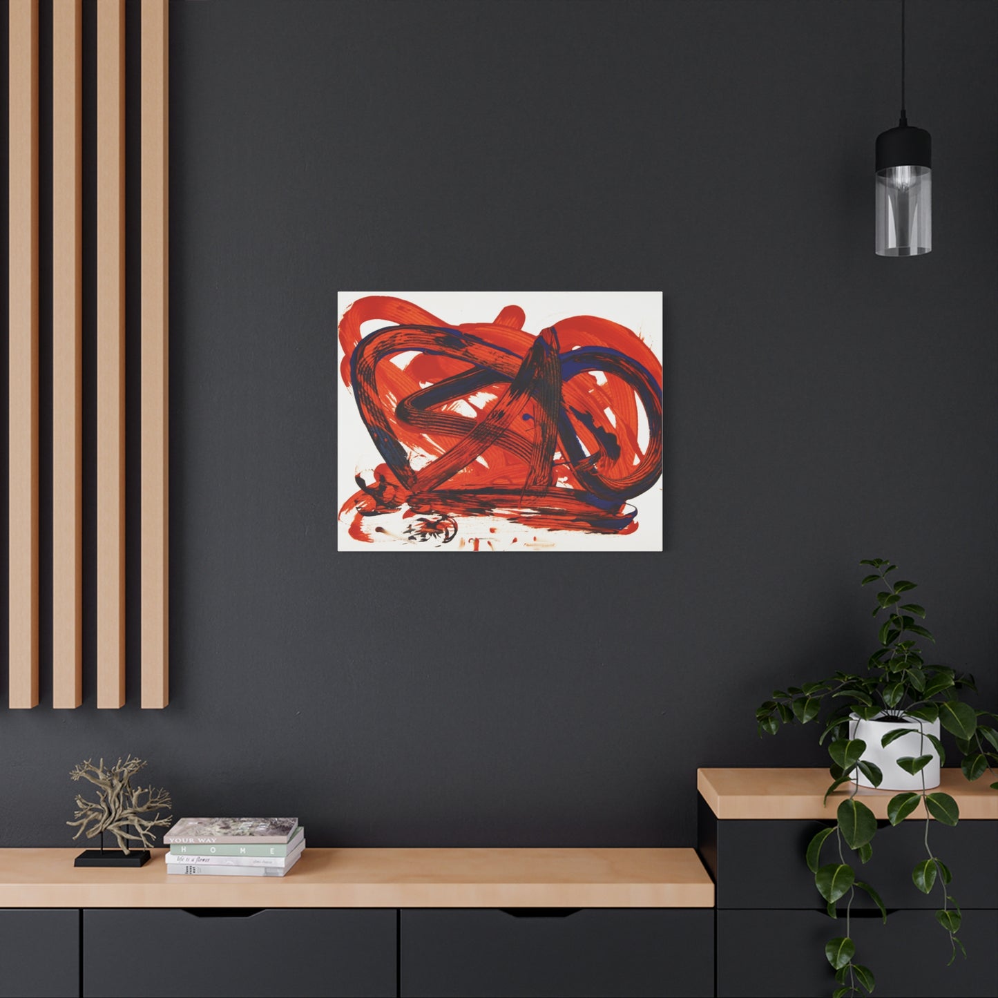 Barito 0138 by Heinz Hachel Canvas Print Matte Wall Art