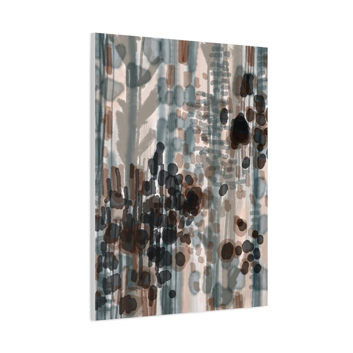 Vleken by an unknown artist Abstract Matte Canvas Wall Art