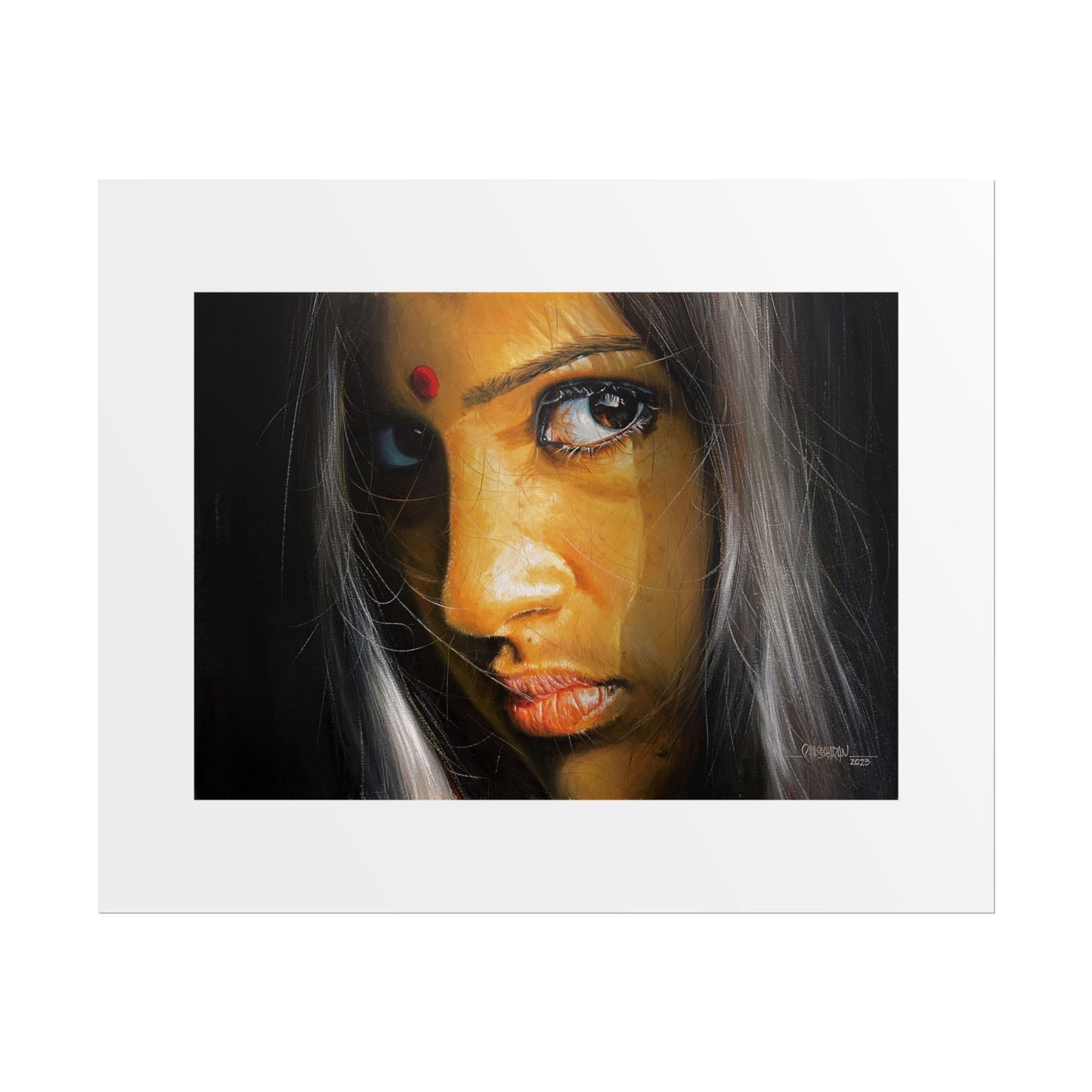 Razor Edged by Rajasekharan Parameswaran Wall Art Print