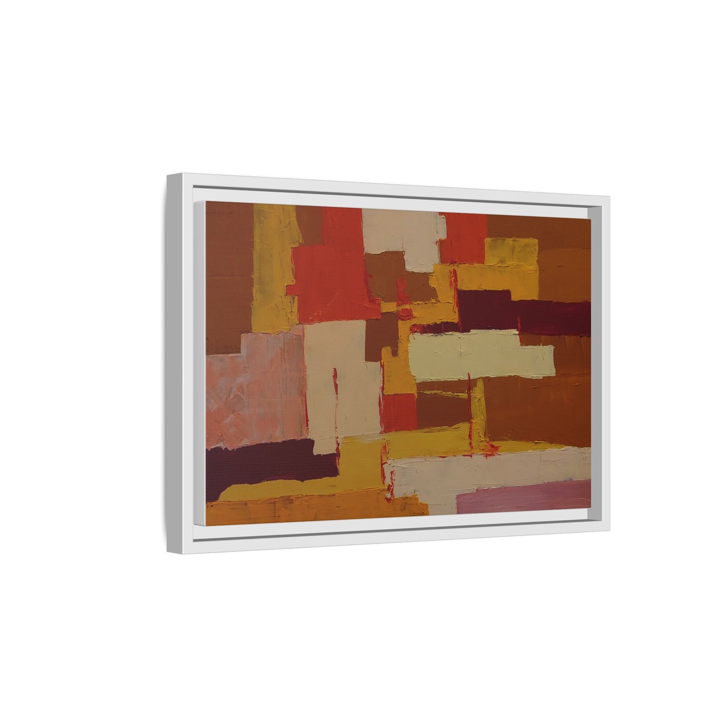 Tableau Confusion by Nicolae Calancea Framed Canvas Wall Art Print