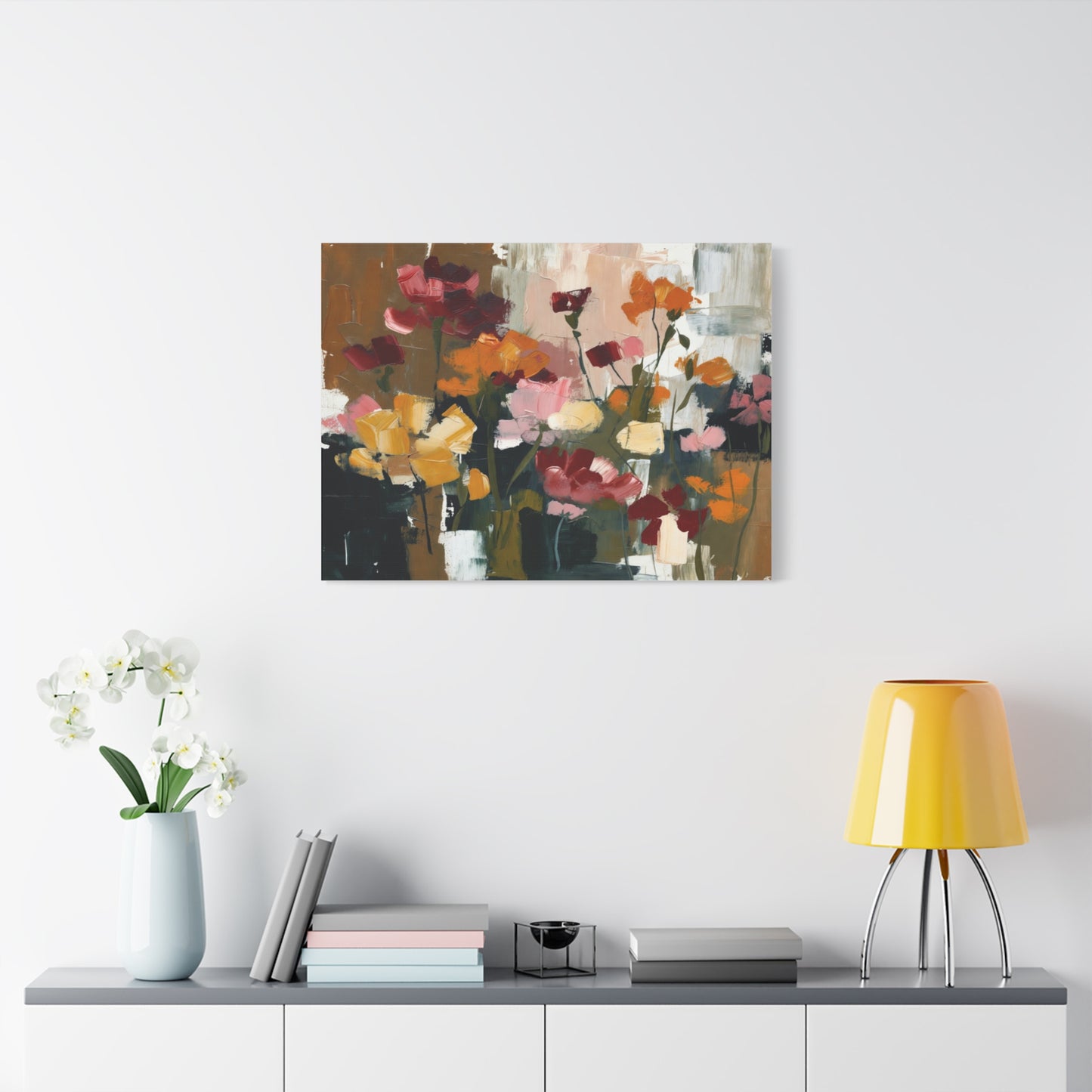 Flowers Matte Canvas, Stretched, 1.25"