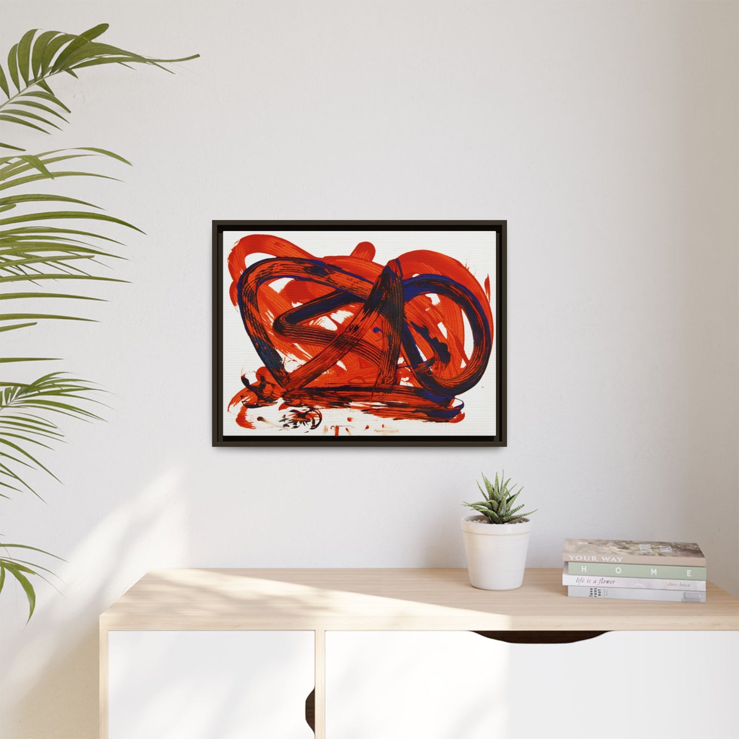 Barito 0138 by Heinz Hachel Matte Canvas Framed Wall Art