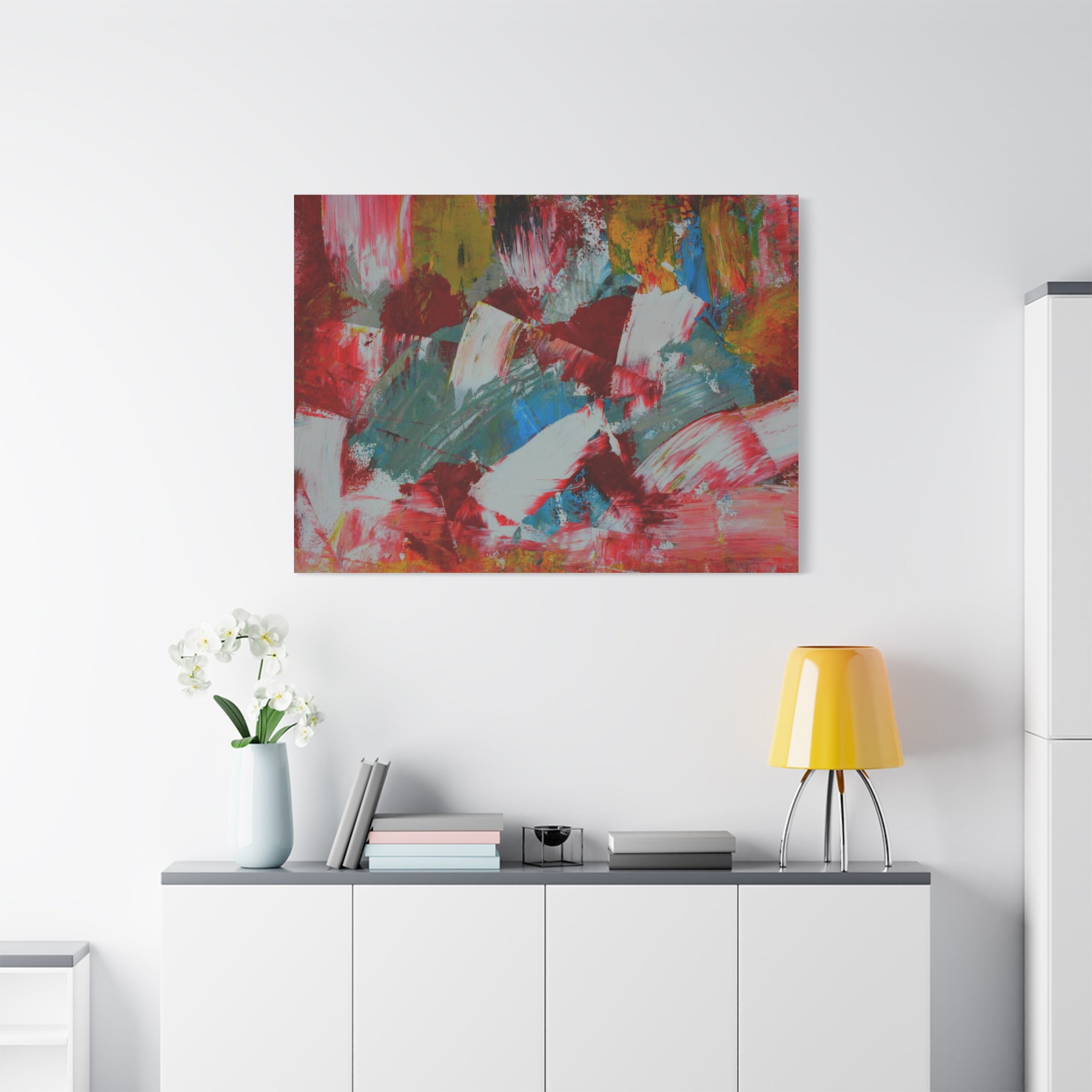 Lisbon falls by Kinga Ogieglo Matte Canvas Wall Art