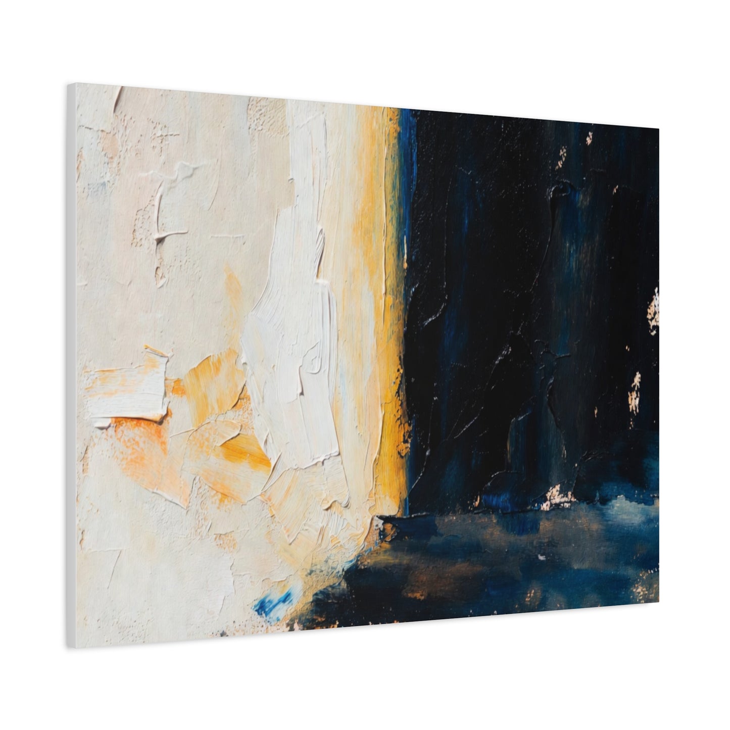 Abstract Coastal Light Matte Canvas Print — Stretched 1.25"