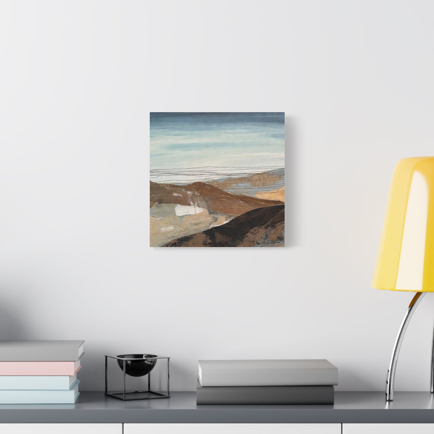 Abstract Landscape Matte Canvas Wall Art — Stretched 1.25"