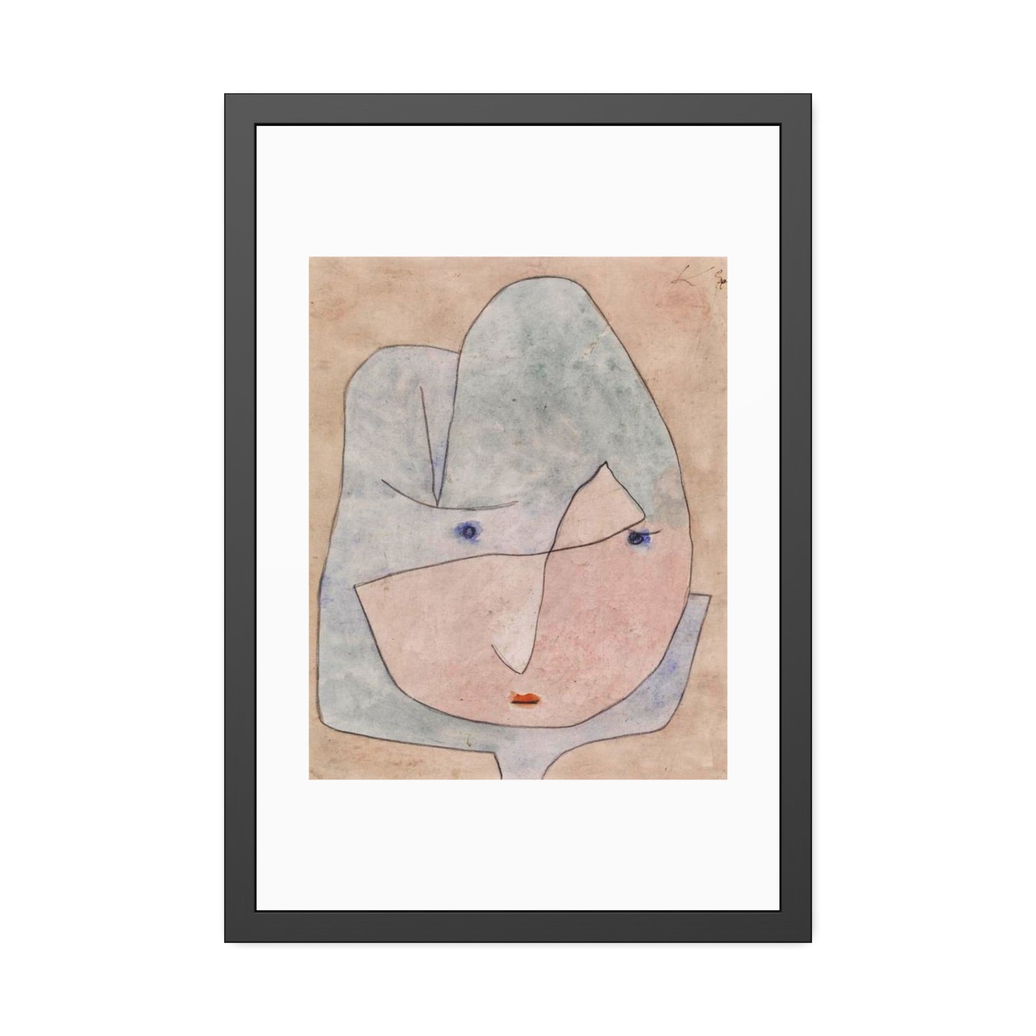 This Bloom is About to Wither by Paul Klee Framed Wall Art Poster