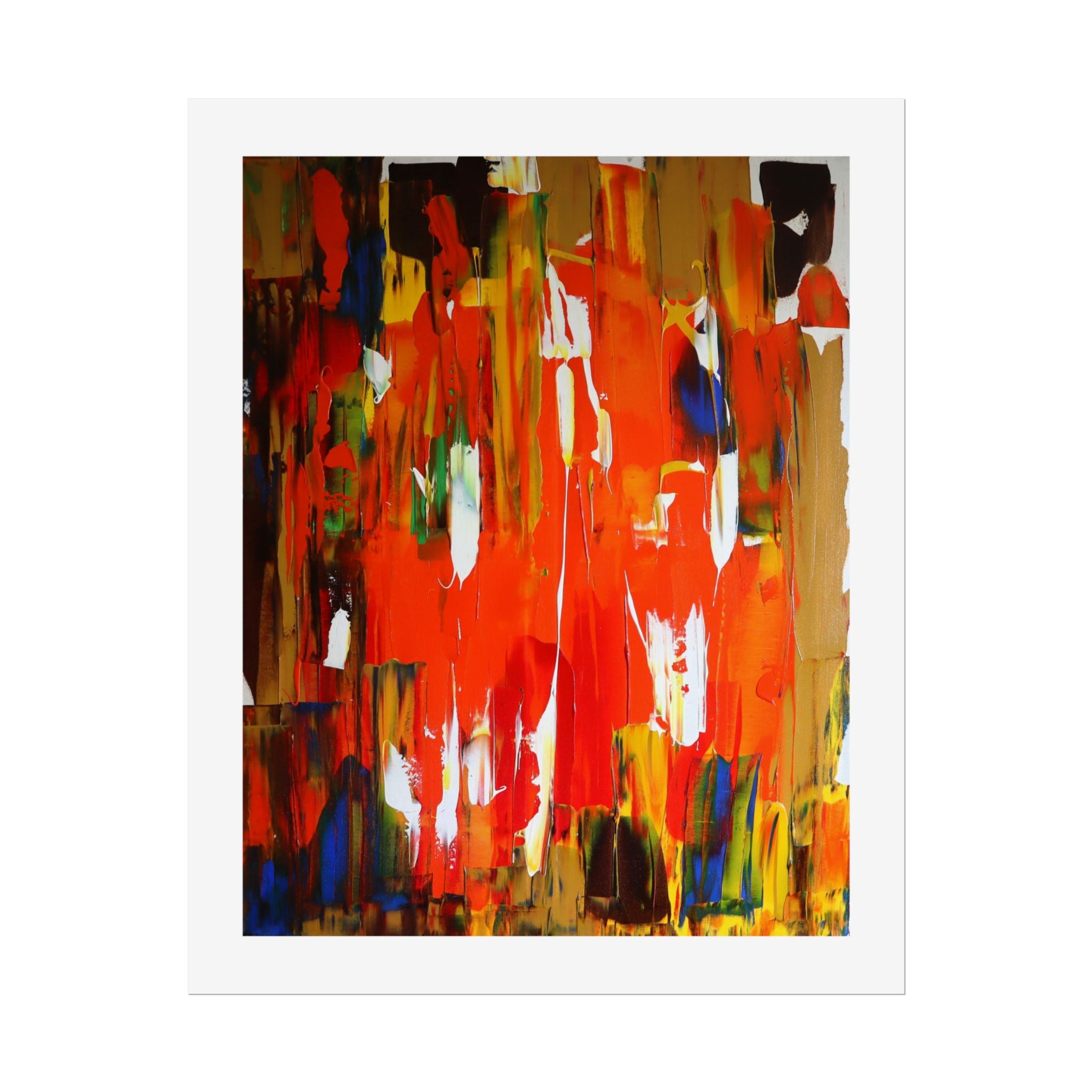 Burn baby burn by Norman Barrett Wall Art Print