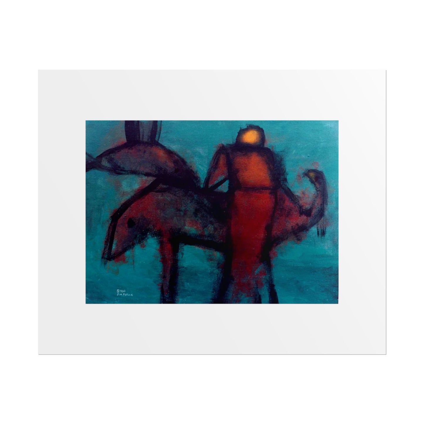 Dominion (Acrylic) by James Pollock Wall Art Print