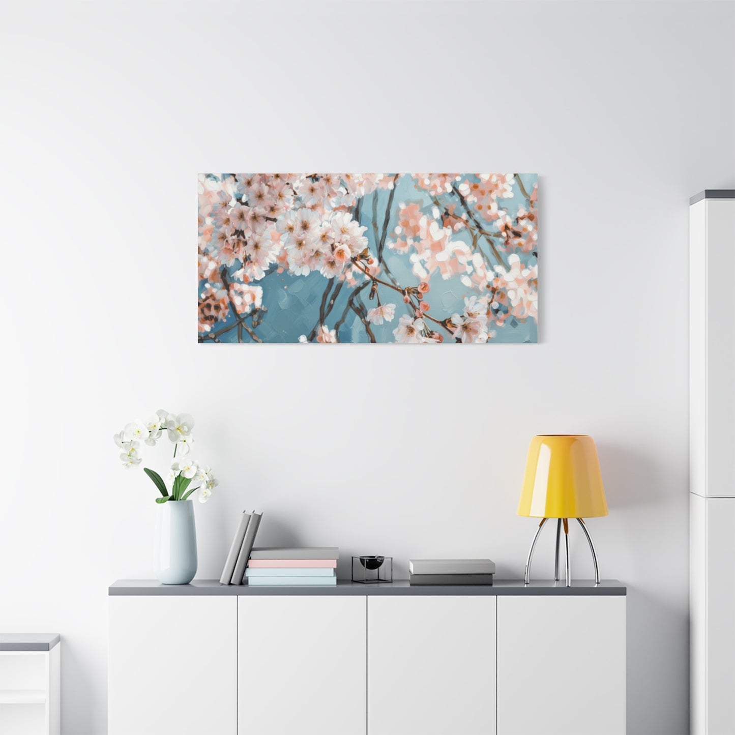 Cherry Blossom Matte Canvas Wall Art – Stretched 1.25"
