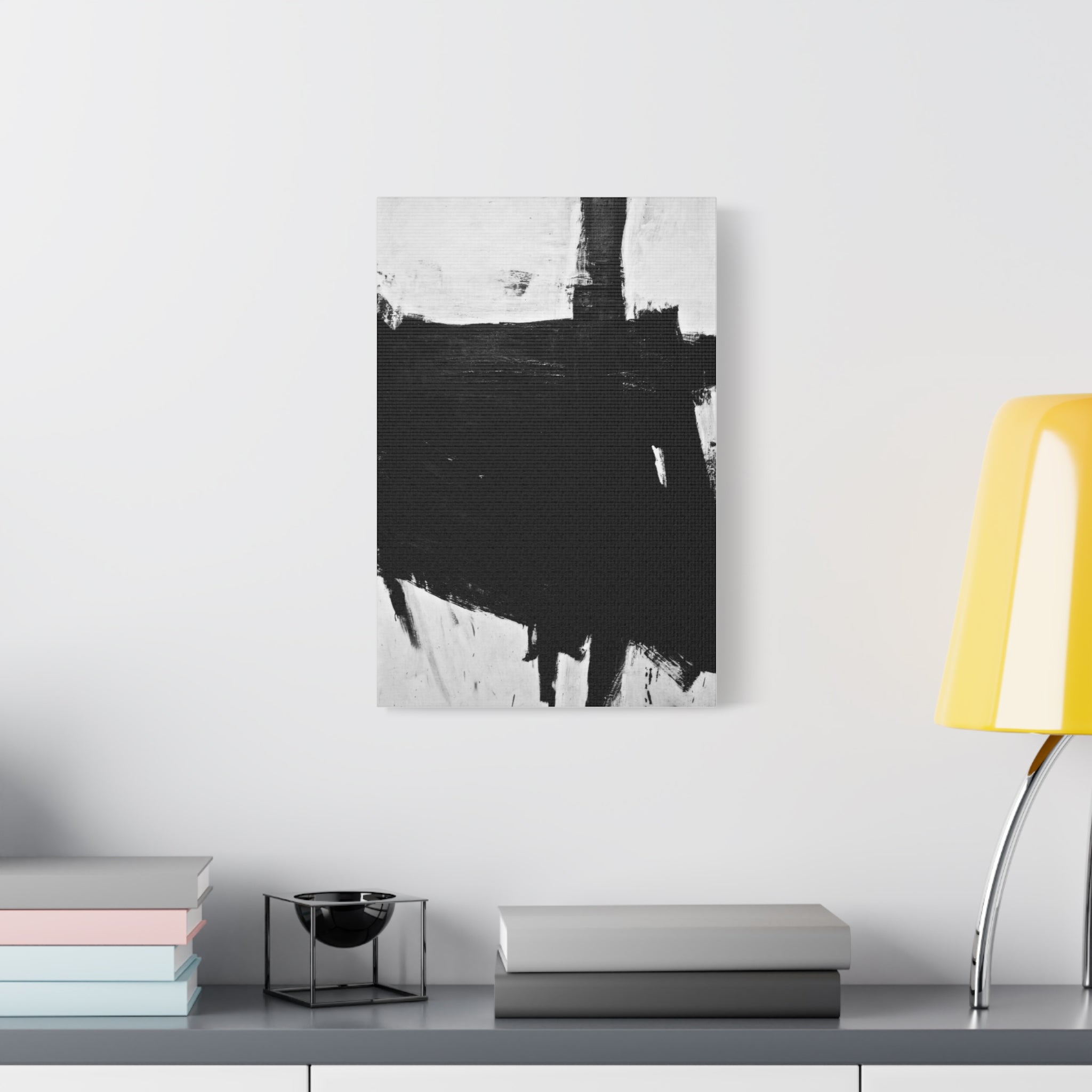 Sabra by Franz Kline Abstract Matte Canvas Wall Art Print