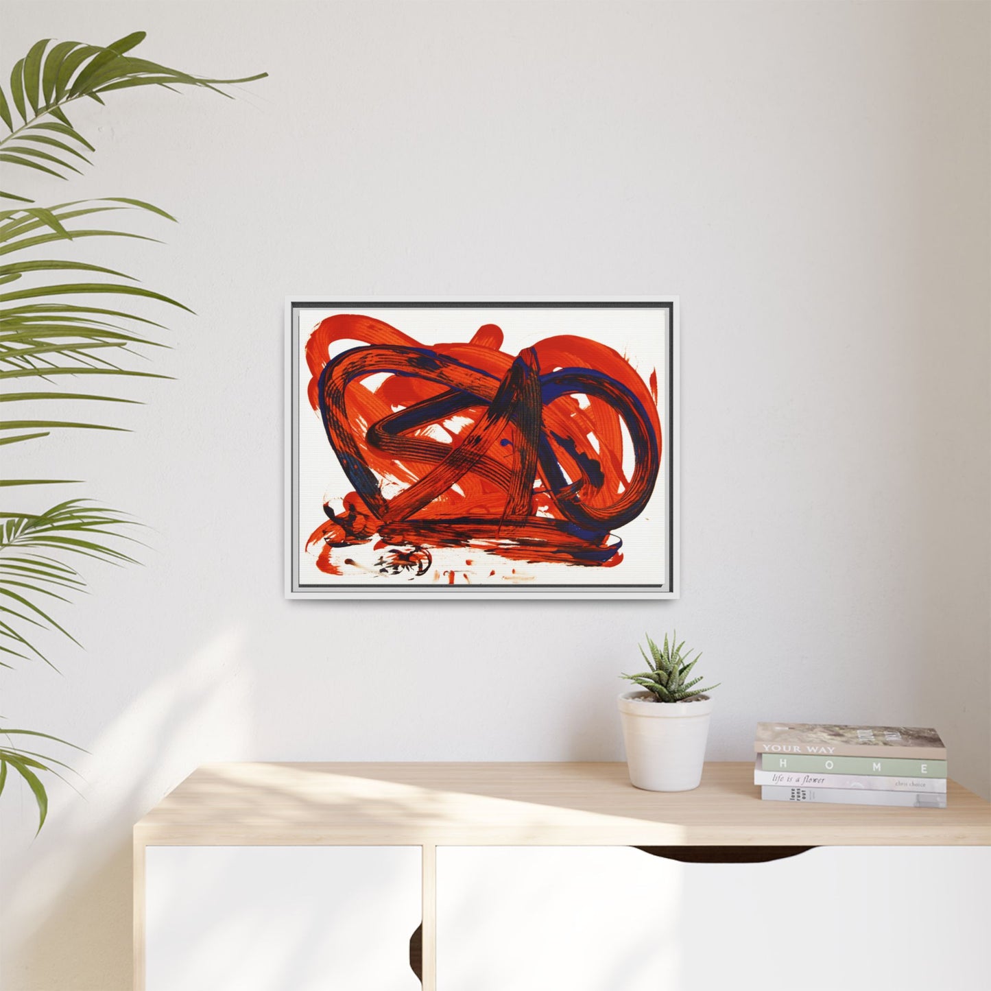 Barito 0138 by Heinz Hachel Matte Canvas Framed Wall Art