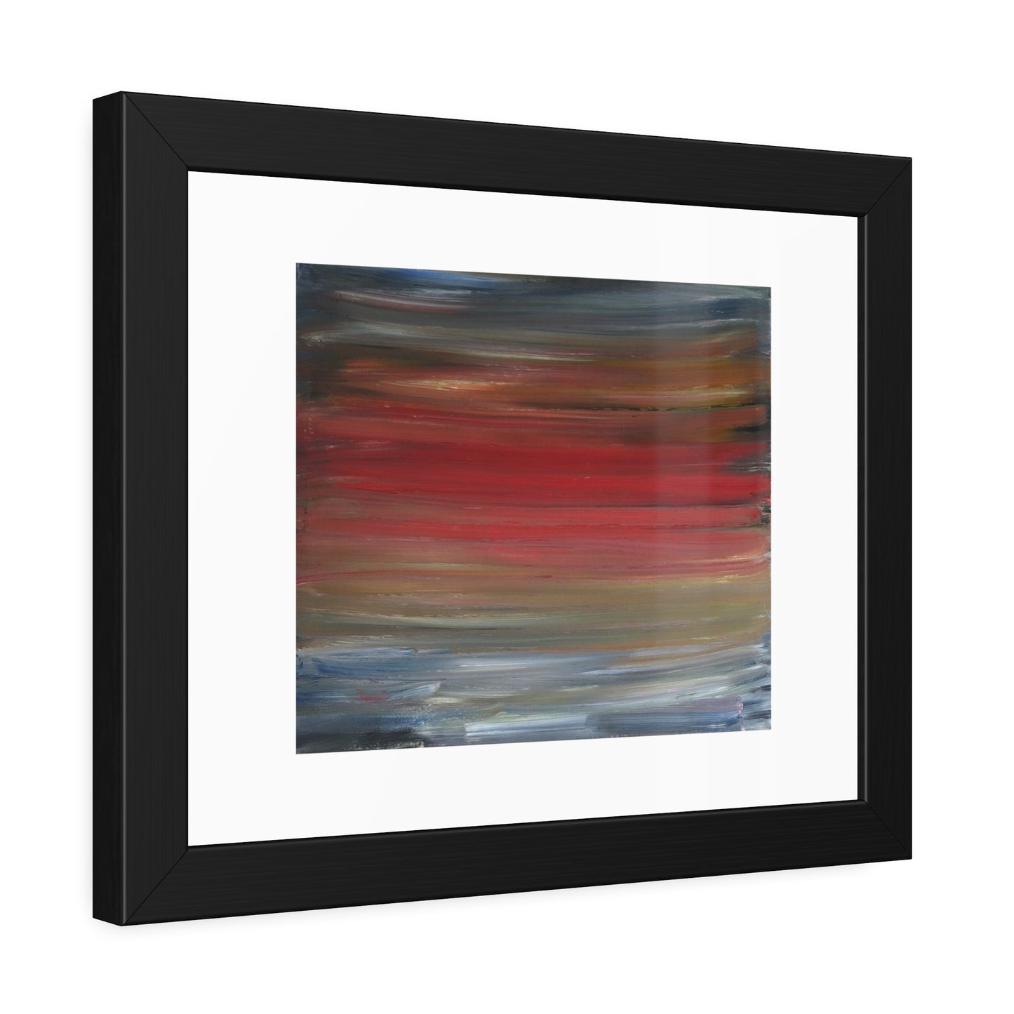 Misty morning by Norman Barrett Framed Poster Wall Art