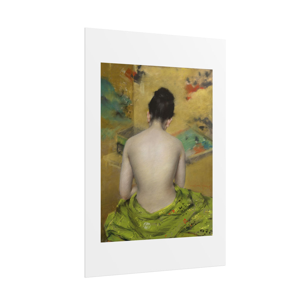 Study of Flesh Color and Gold by William Merritt Chase Wall Art Print