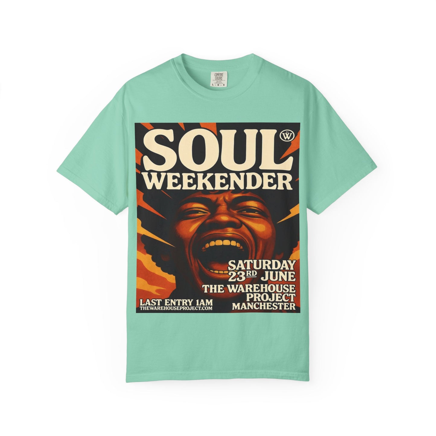 Soul Weekender T-Shirt — Vintage Music Poster Tee