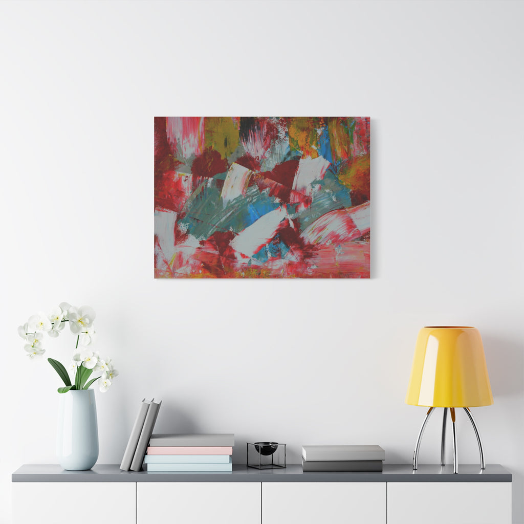 Lisbon falls by Kinga Ogieglo Matte Canvas Wall Art