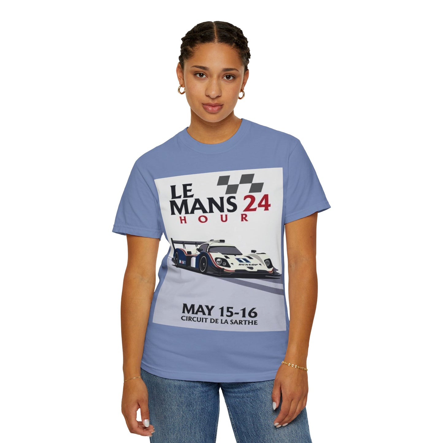Le Mans 24 Hour Racing Poster T-Shirt — May 15-16 Circuit de la Sarthe