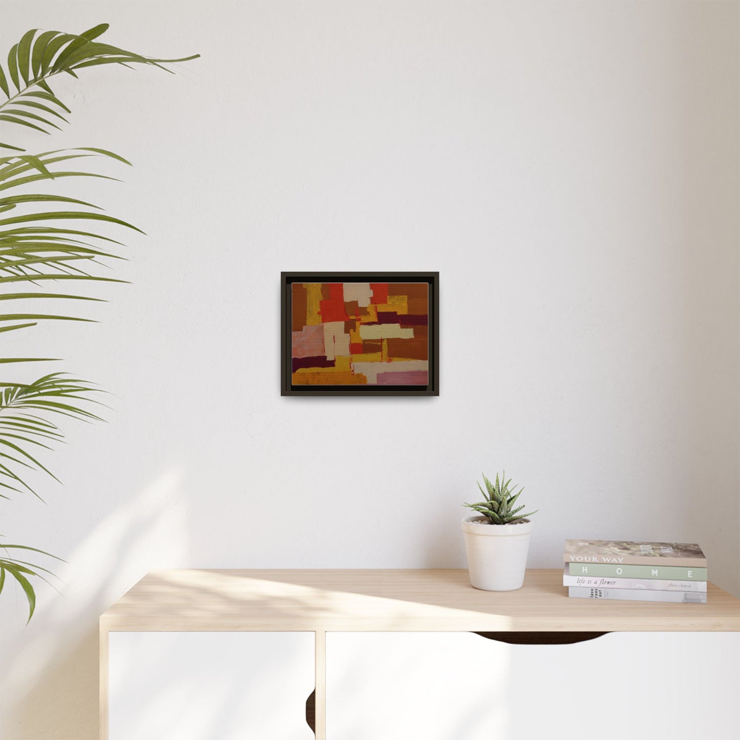 Tableau Confusion by Nicolae Calancea Framed Canvas Wall Art Print