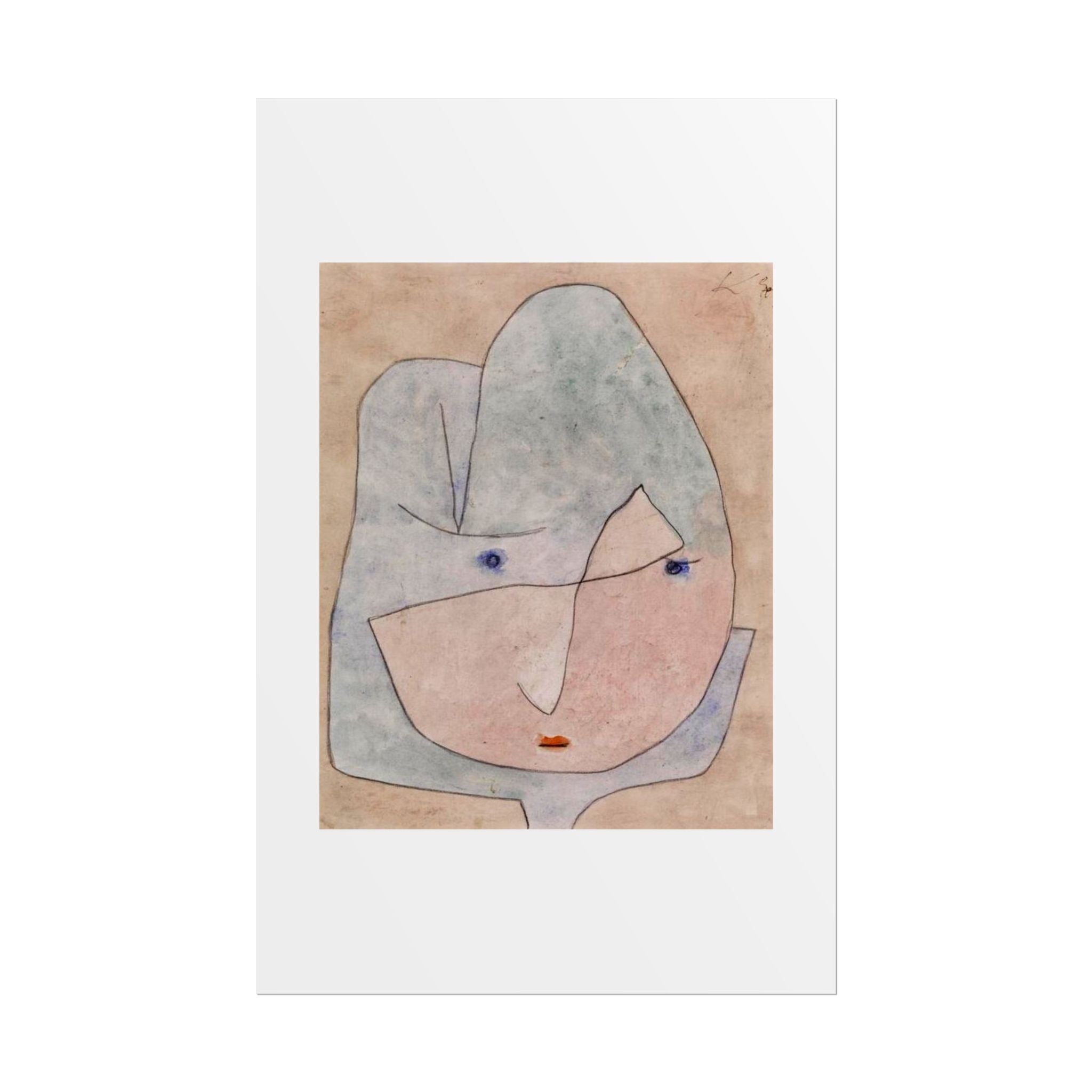 This Bloom is About to Wither by Paul Klee Wall Art Print