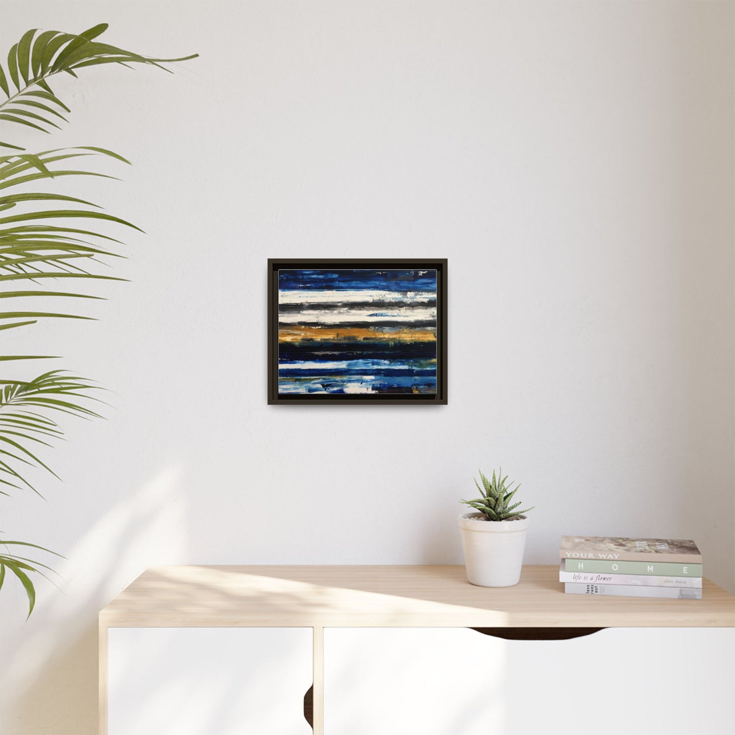 Tiny Buddha by Todd Williamson Framed Matte Canvas Abstract  Wall Art
