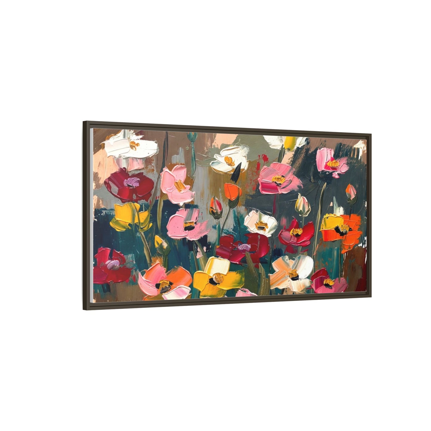 Matte Canvas, Framed (Multi-color)