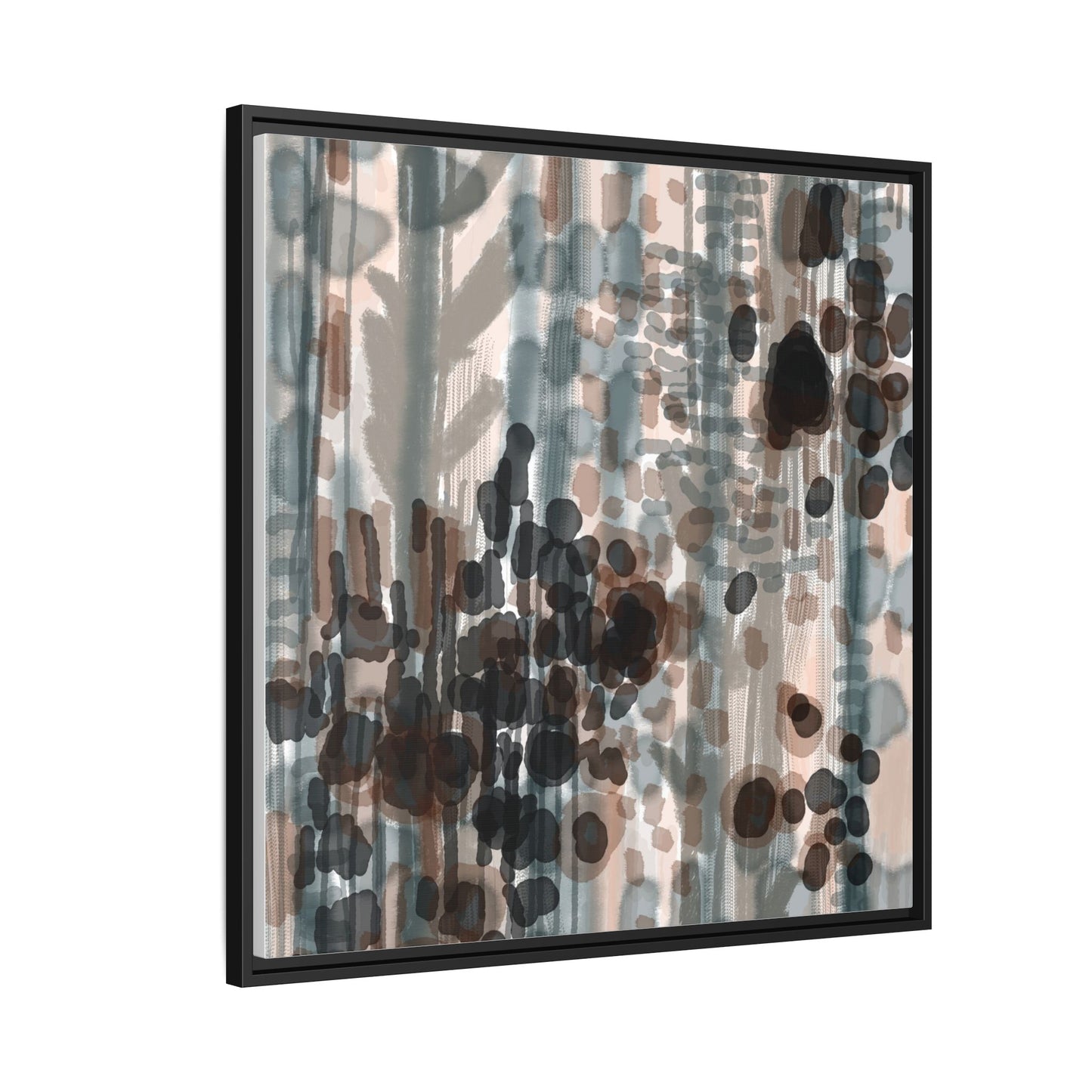 Vleken by an unknown artist Framed Canvas Art