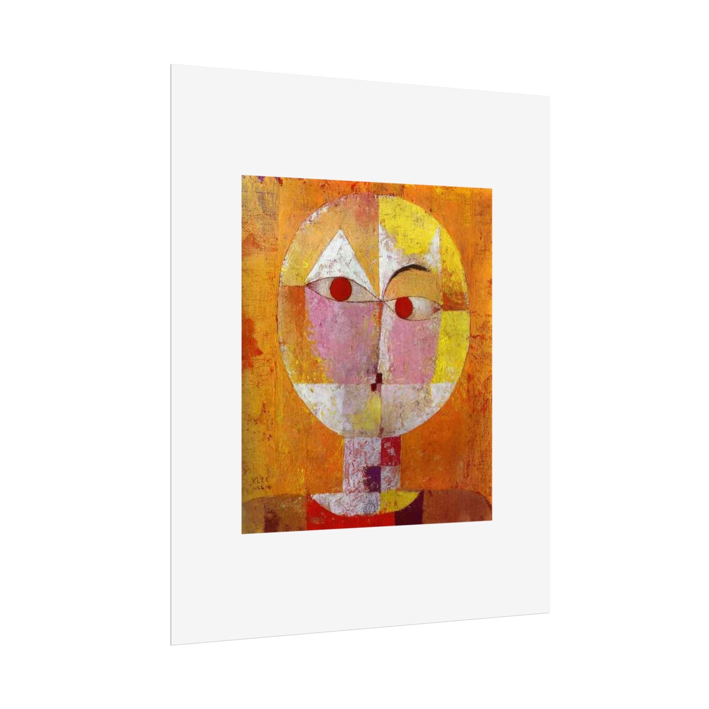 Senecio II by Paul Klee Wall Art Print