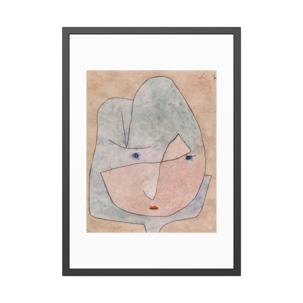 This Bloom is About to Wither by Paul Klee Framed Wall Art Poster
