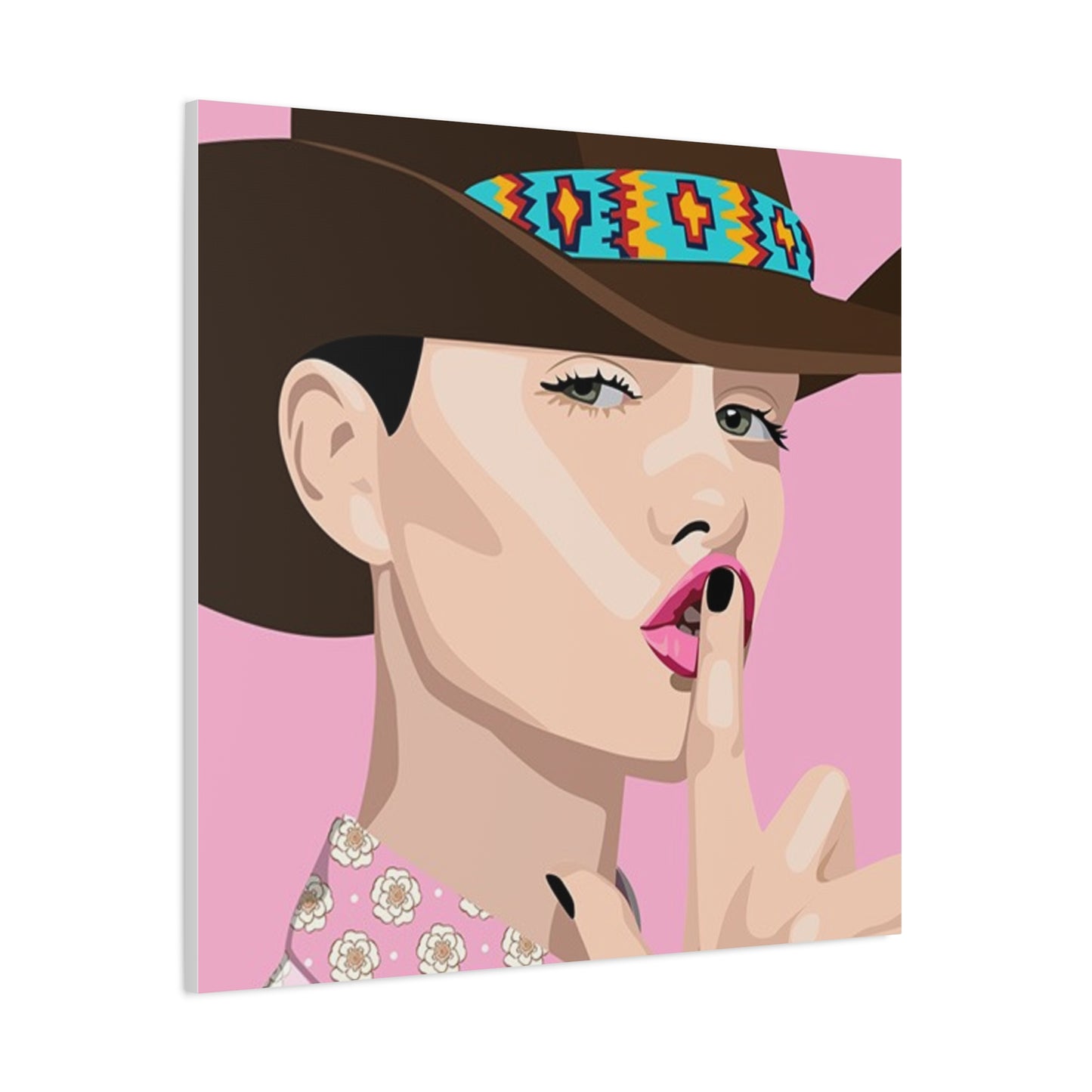 Vivid 63 by Orit Fuchs Canvas Wall Art Matte Stretched