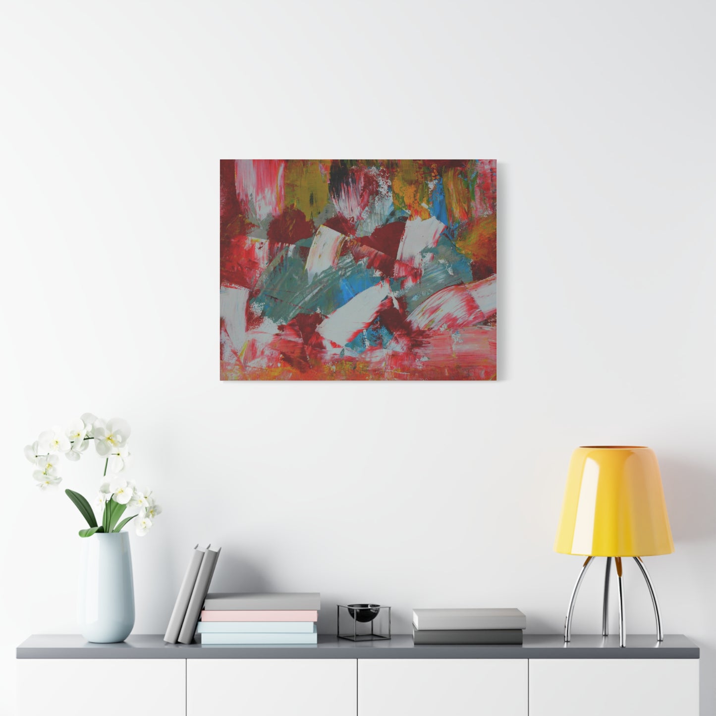 Lisbon falls by Kinga Ogieglo Matte Canvas Wall Art