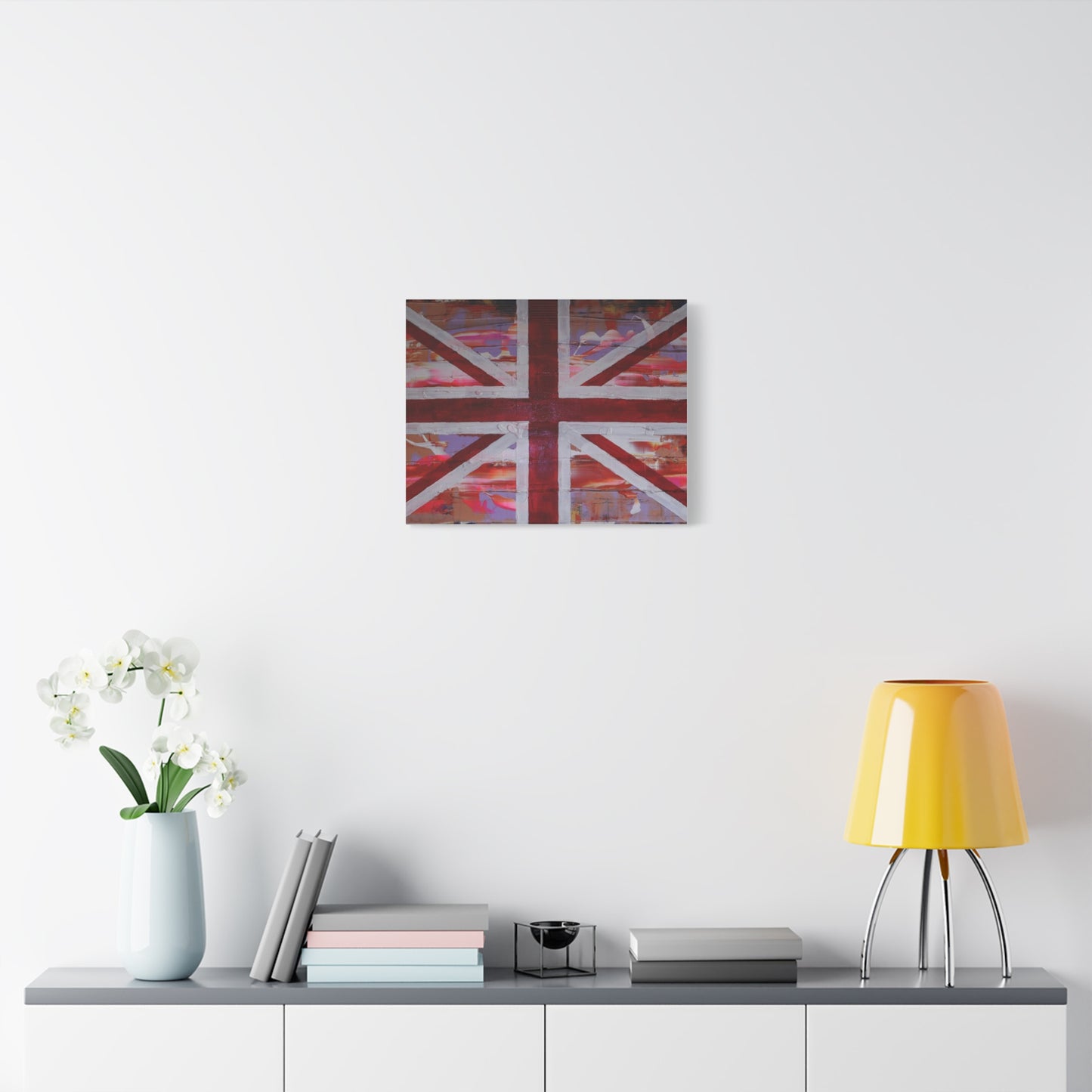Union Jack is back! by Norman Barrett Matte Canvas Wall Art