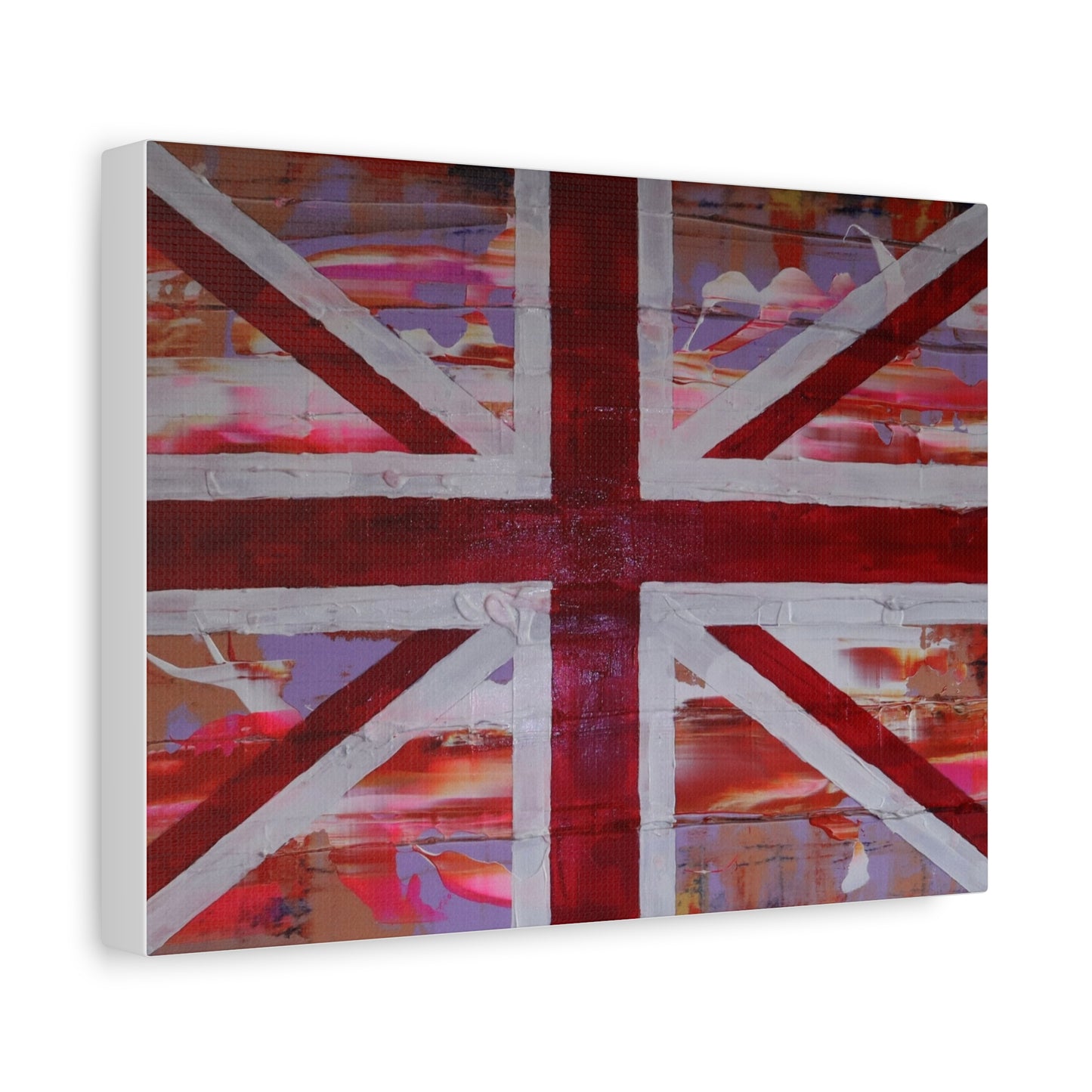Union Jack is back! by Norman Barrett Matte Canvas Wall Art