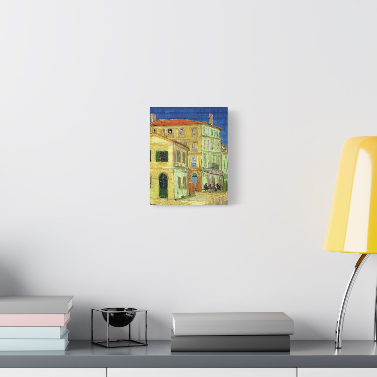 The Yellow House by Vincent van Gogh Matte Canvas Art – Stretched 1.25"