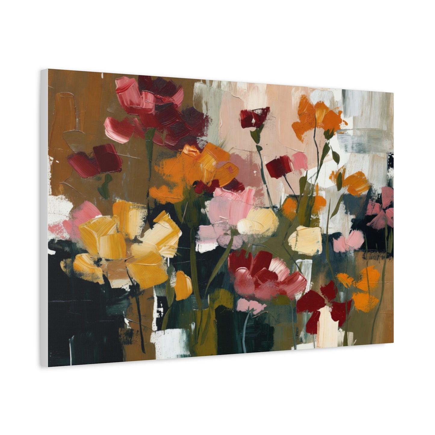 Flowers Matte Canvas, Stretched, 1.25"