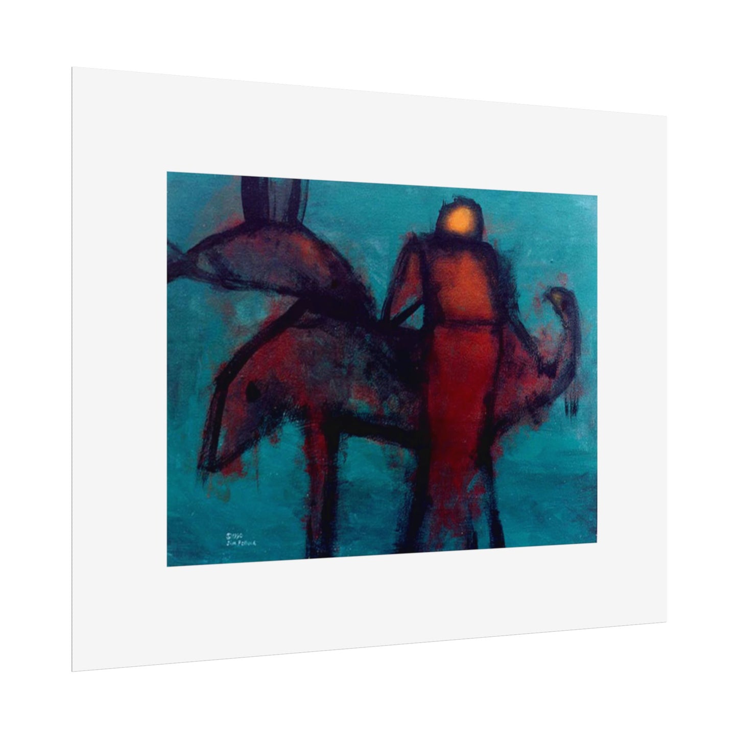 Dominion (Acrylic) by James Pollock Wall Art Print
